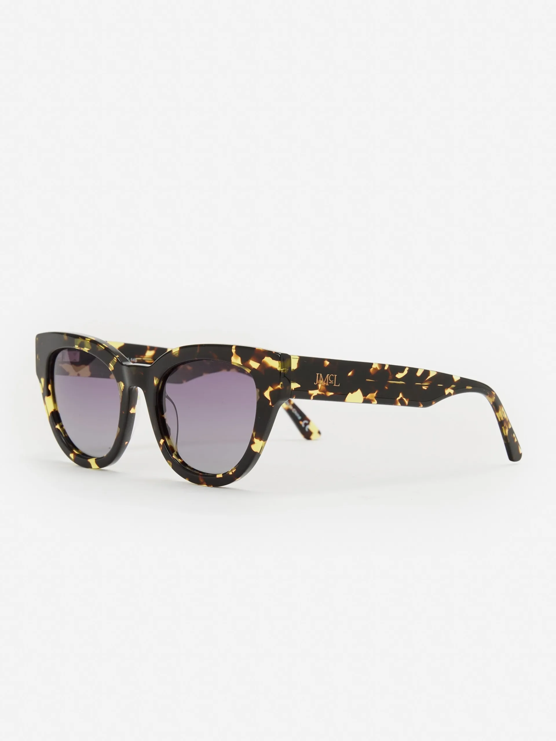 J.McLaughlin Adeline Sunglasses Black/Yellow Shop