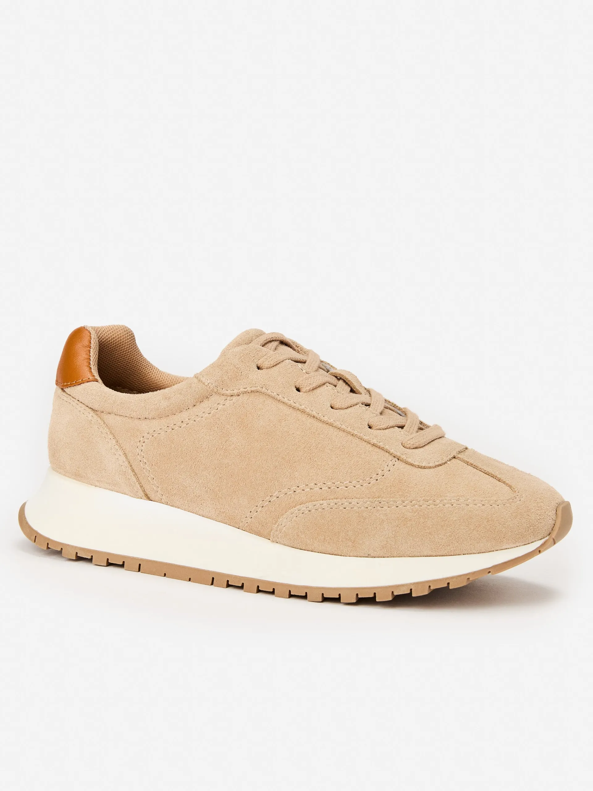 J.McLaughlin Agathe Suede Sneakers Neutral Clearance