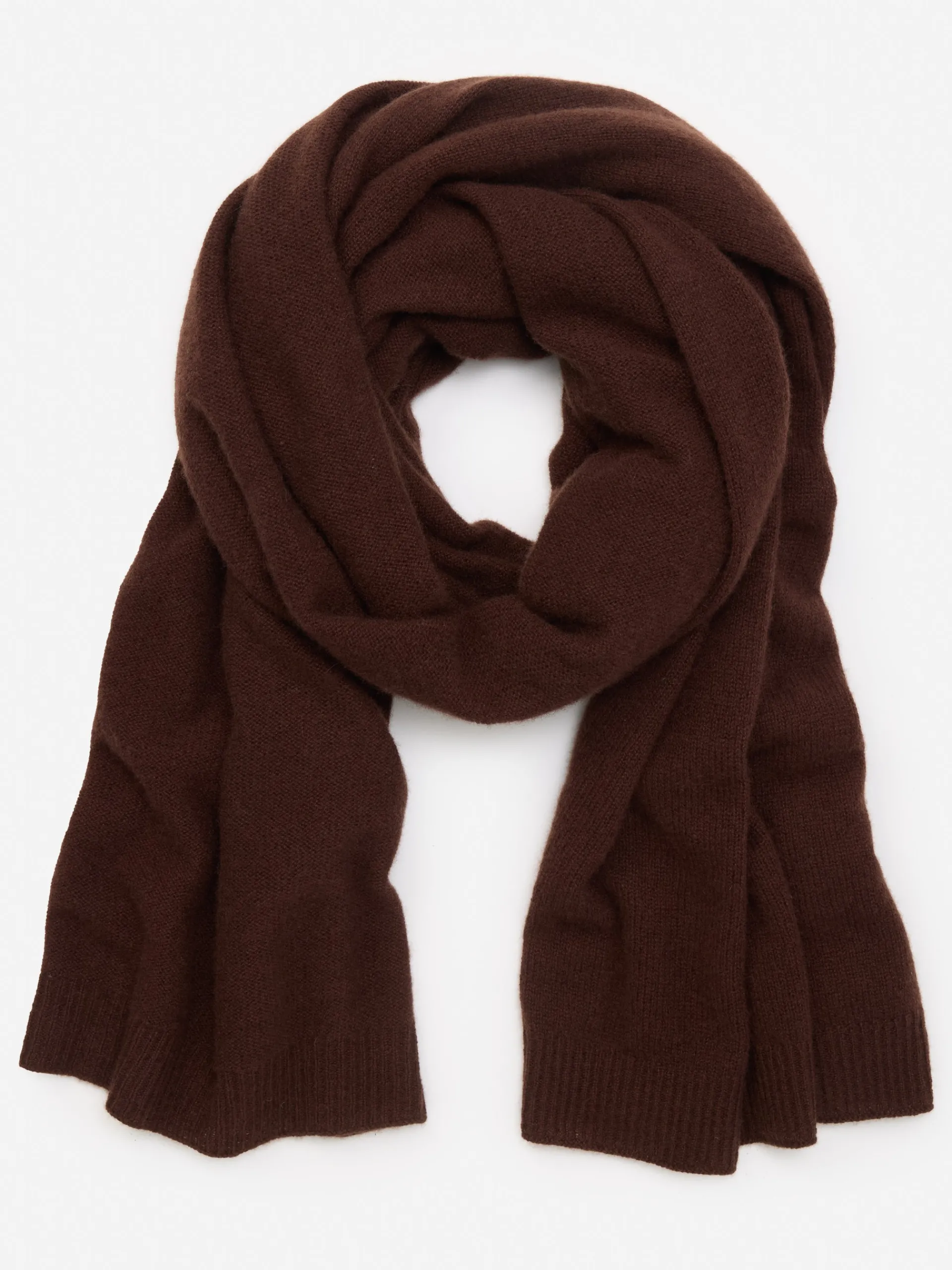 J.McLaughlin Ailia Cashmere Scarf ChocolateBrown Store