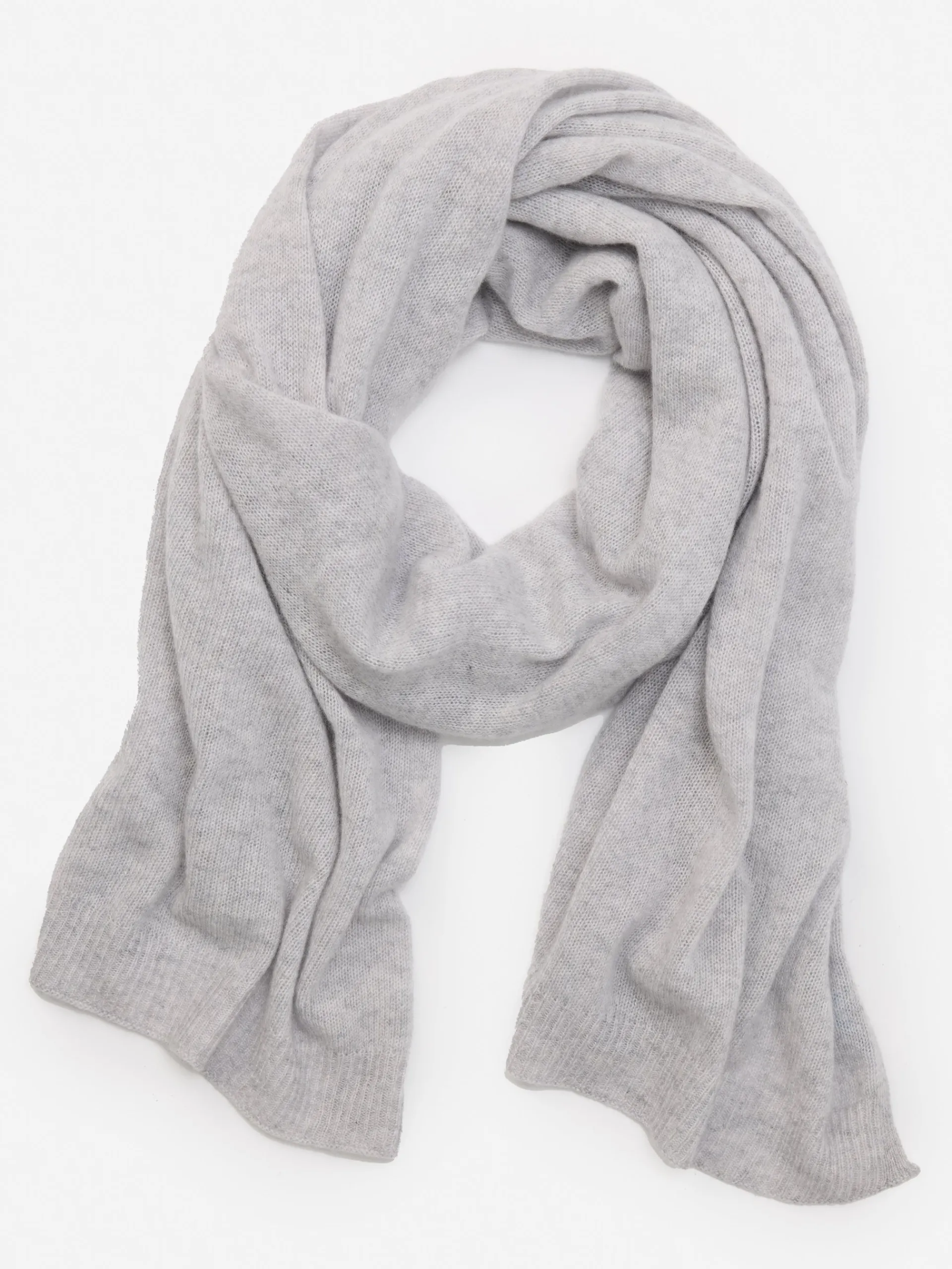 J.McLaughlin Ailia Cashmere Scarf LightGray Best