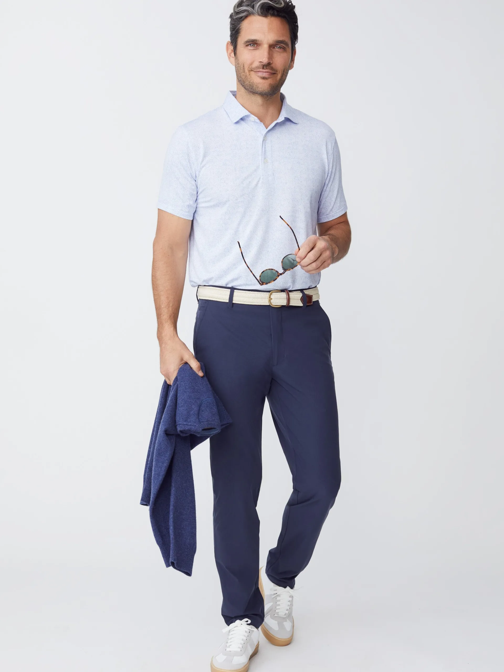 J.McLaughlin Akin Performance Pants Navy New