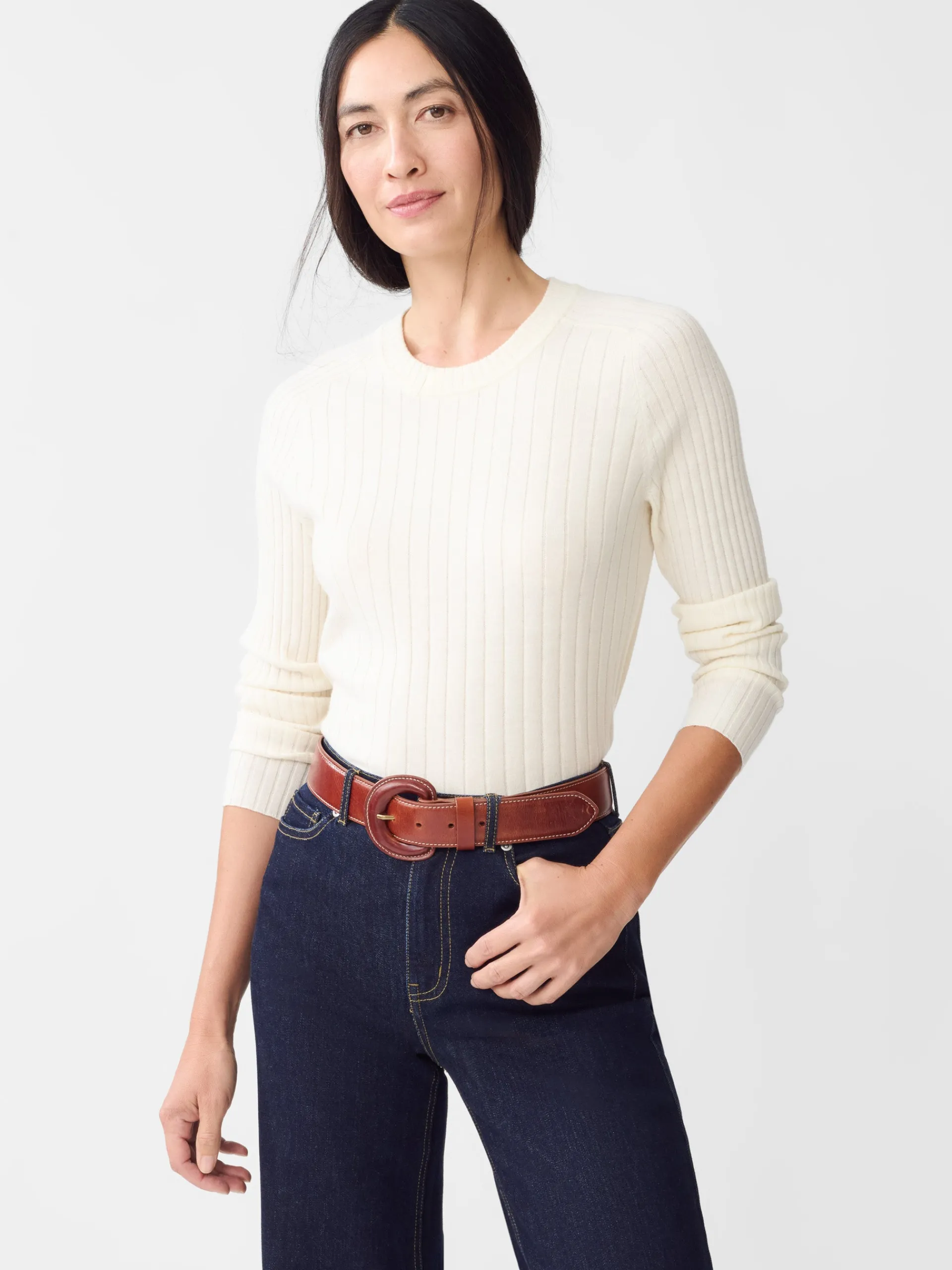J.McLaughlin Anika Sweater EgretWhite Cheap