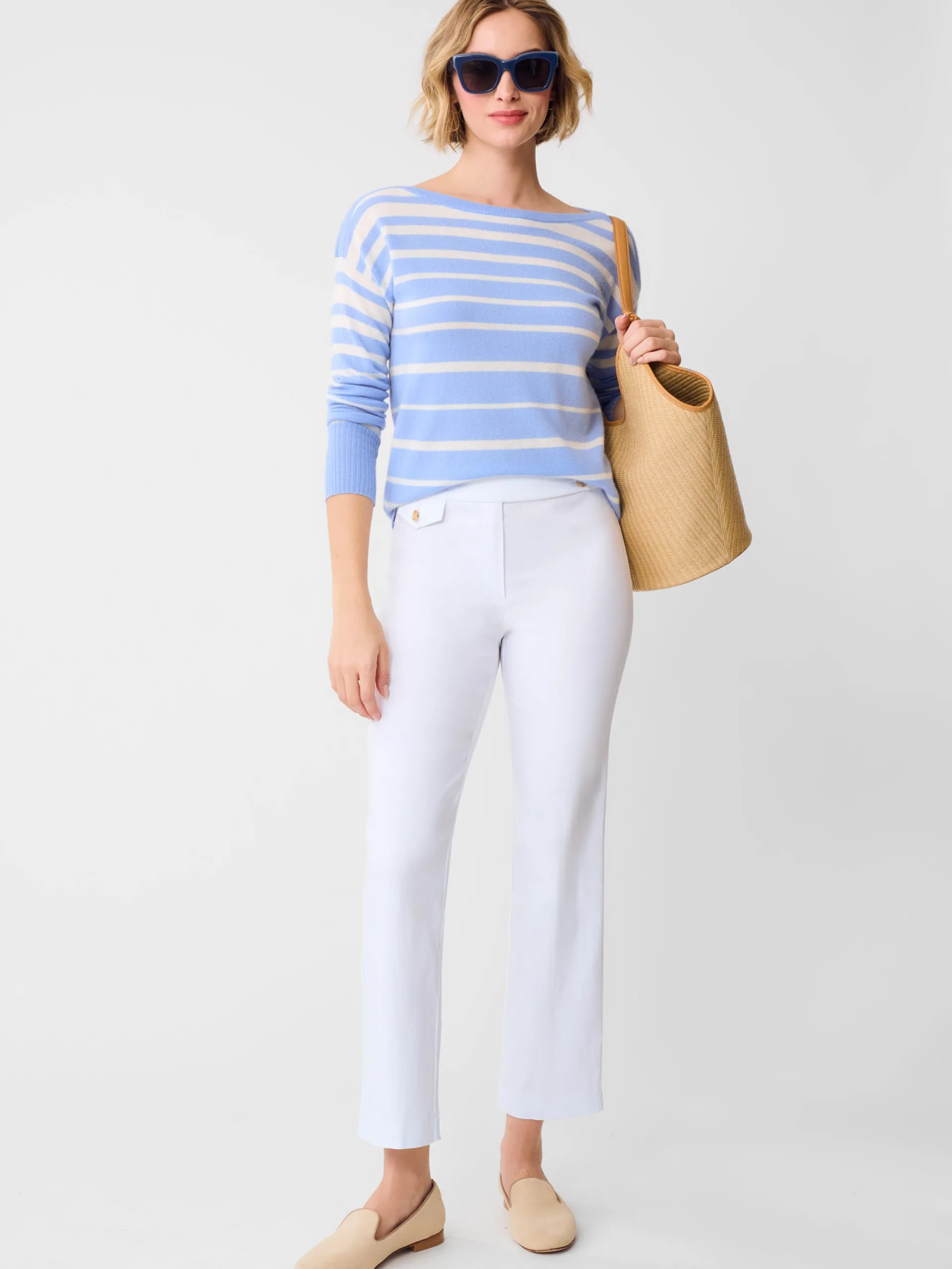 J.McLaughlin Anisa Pants White Store