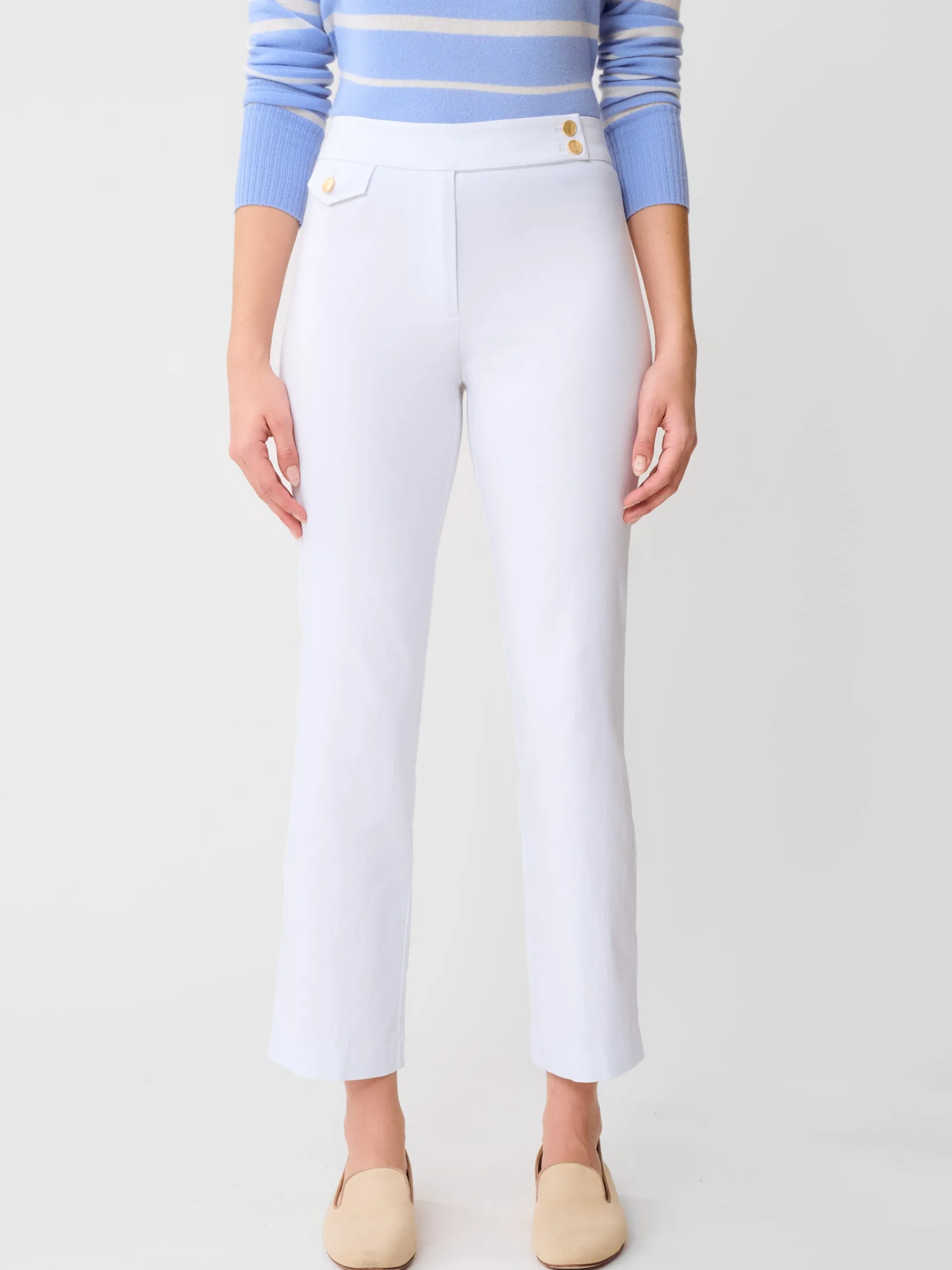 J.McLaughlin Anisa Pants White Store