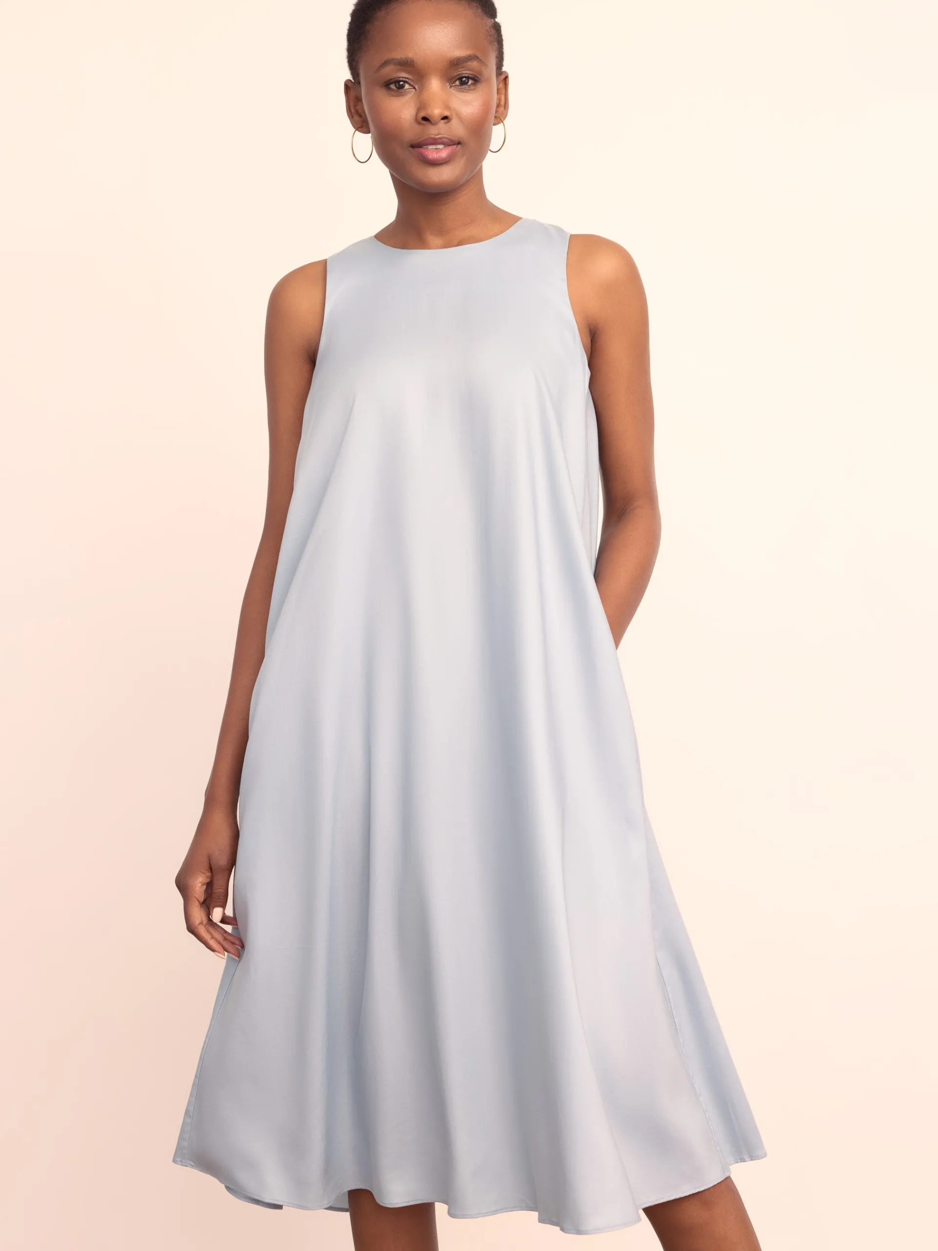 J.McLaughlin Anita Dress FrostBlue Hot