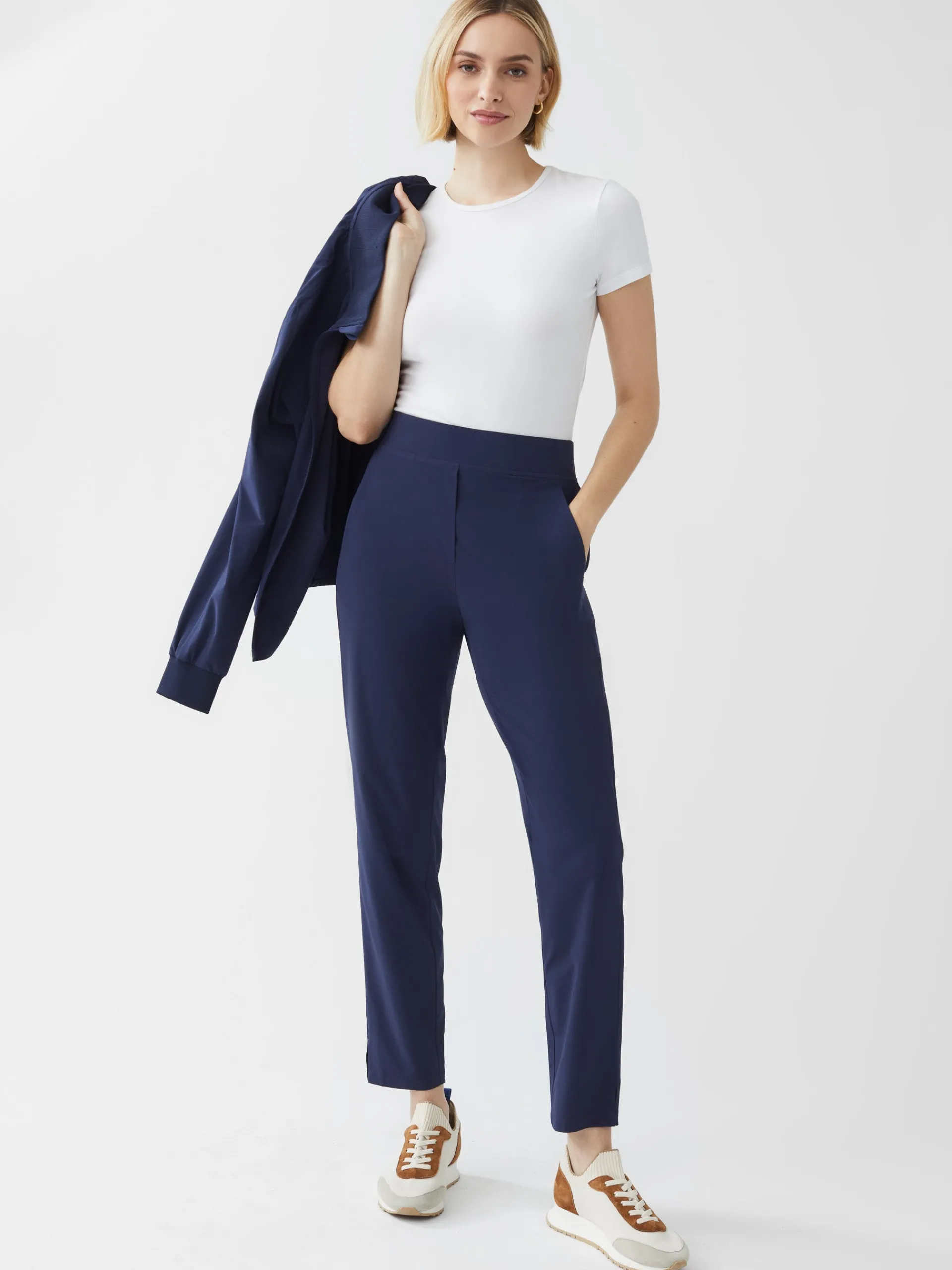 J.McLaughlin Beasley Performance Pants Navy Hot