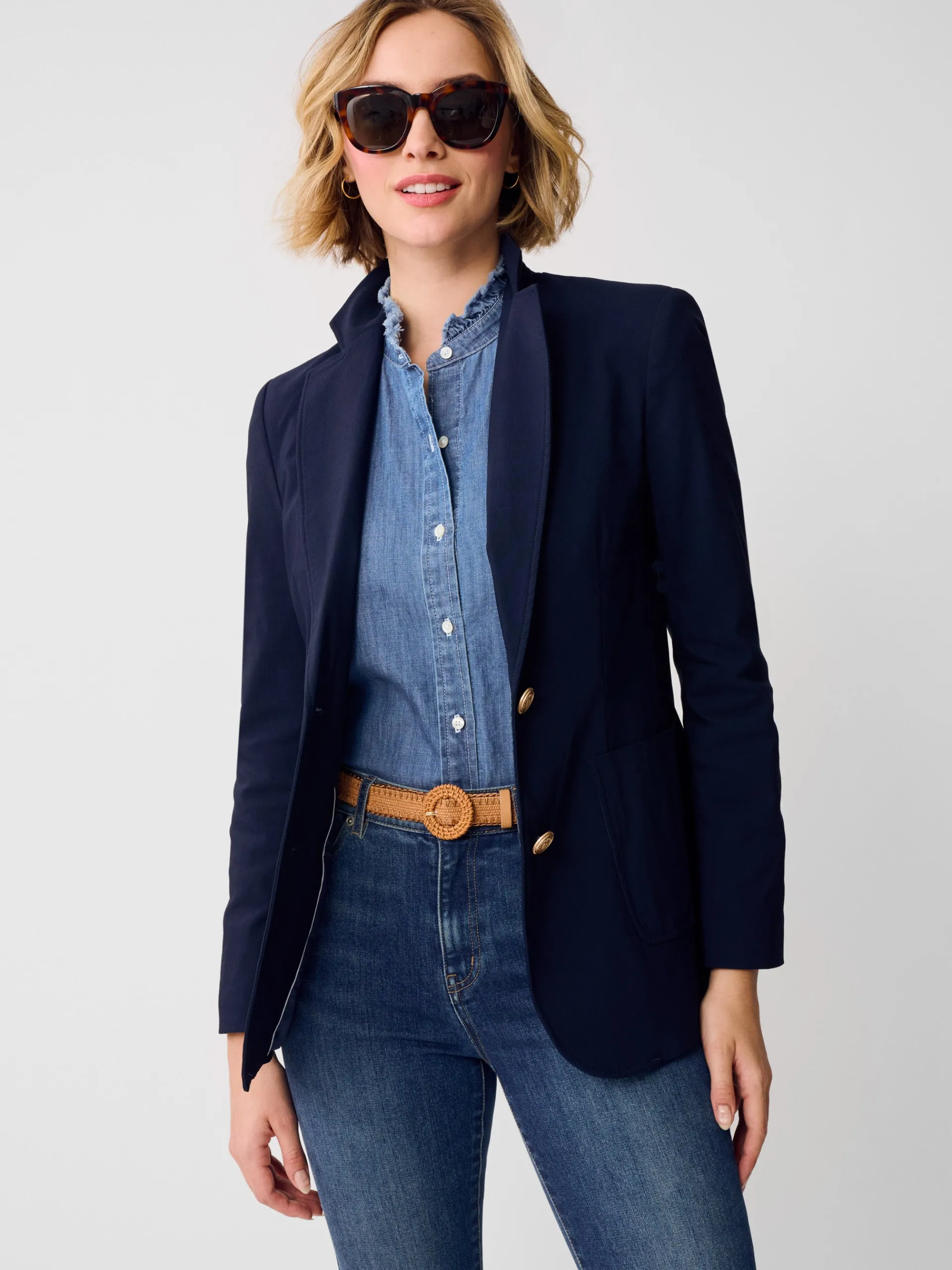 J.McLaughlin Benji Blazer WinterNavy Hot