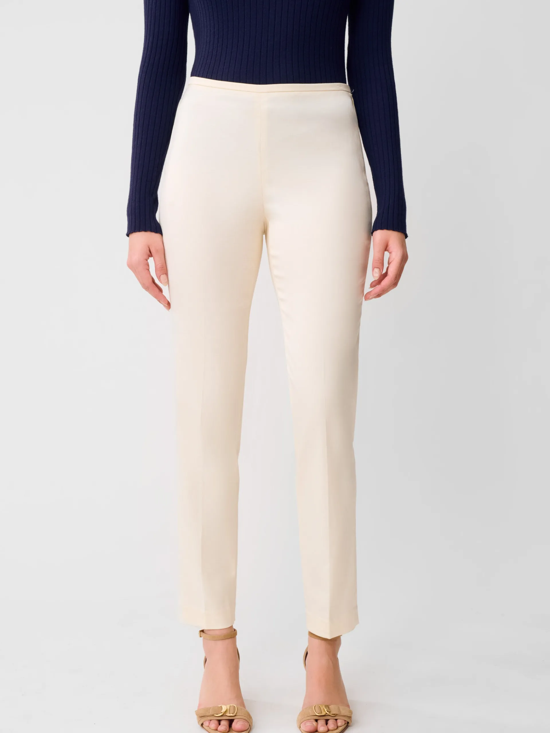 J.McLaughlin Calliope Pants Cream Discount