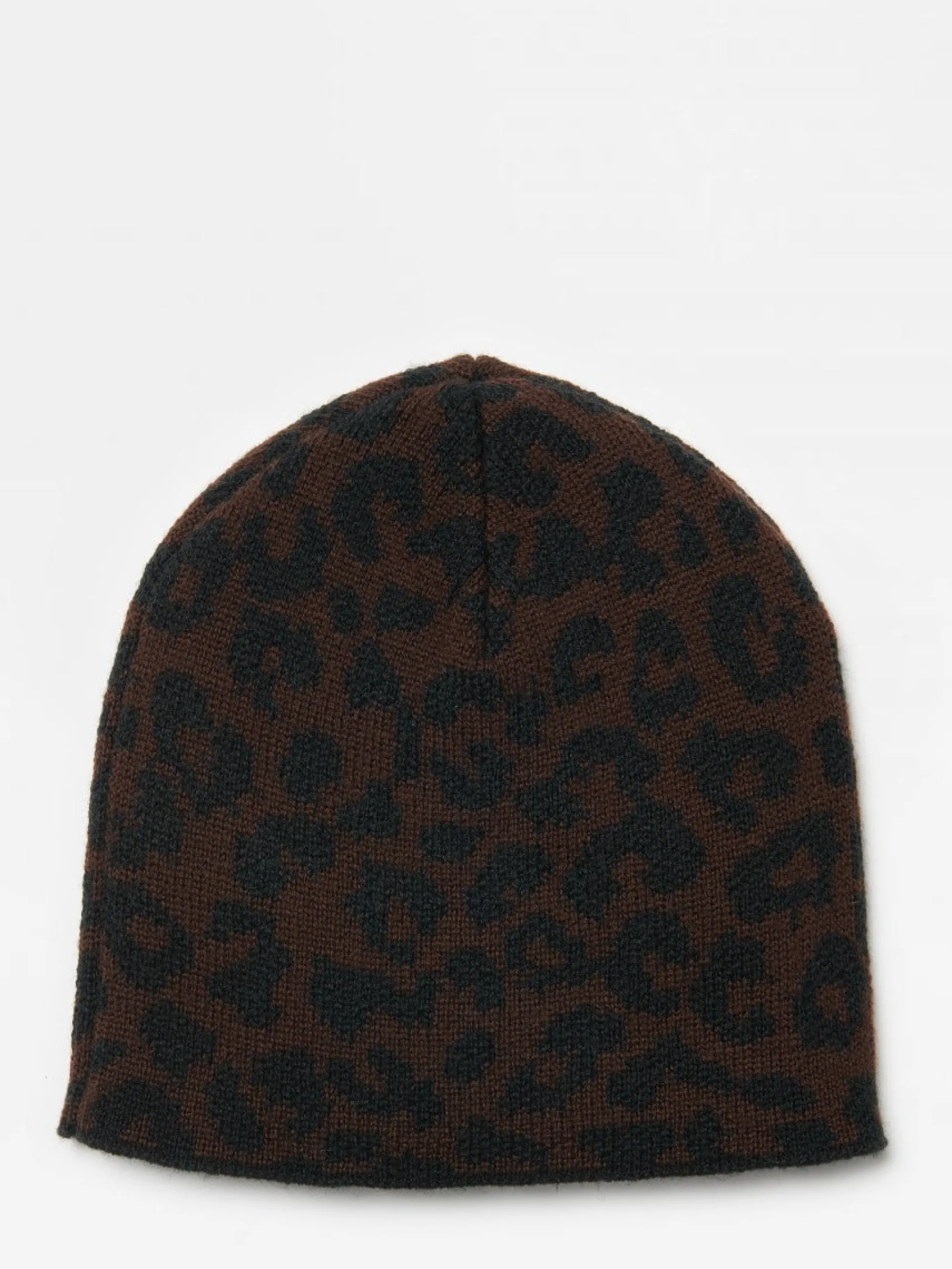 J.McLaughlin Cheetah Jacquard Hat Black/Brown Online