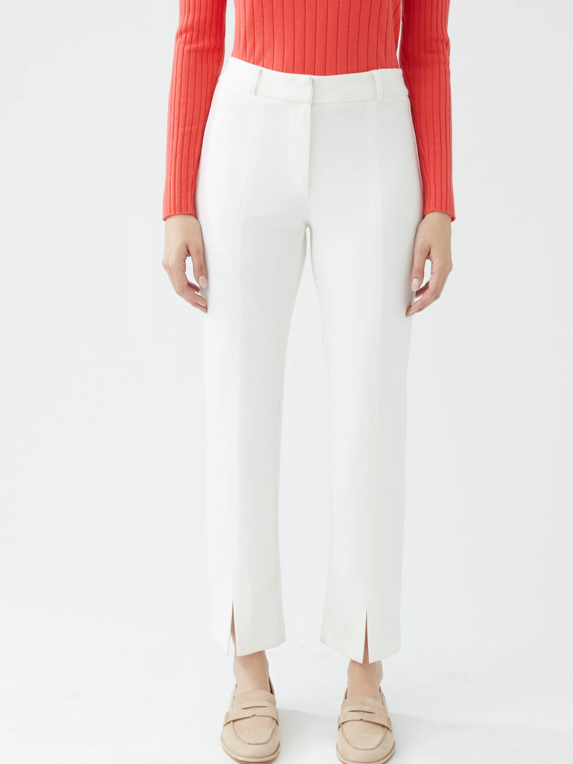 J.McLaughlin Deanne Pants Ivory Flash Sale