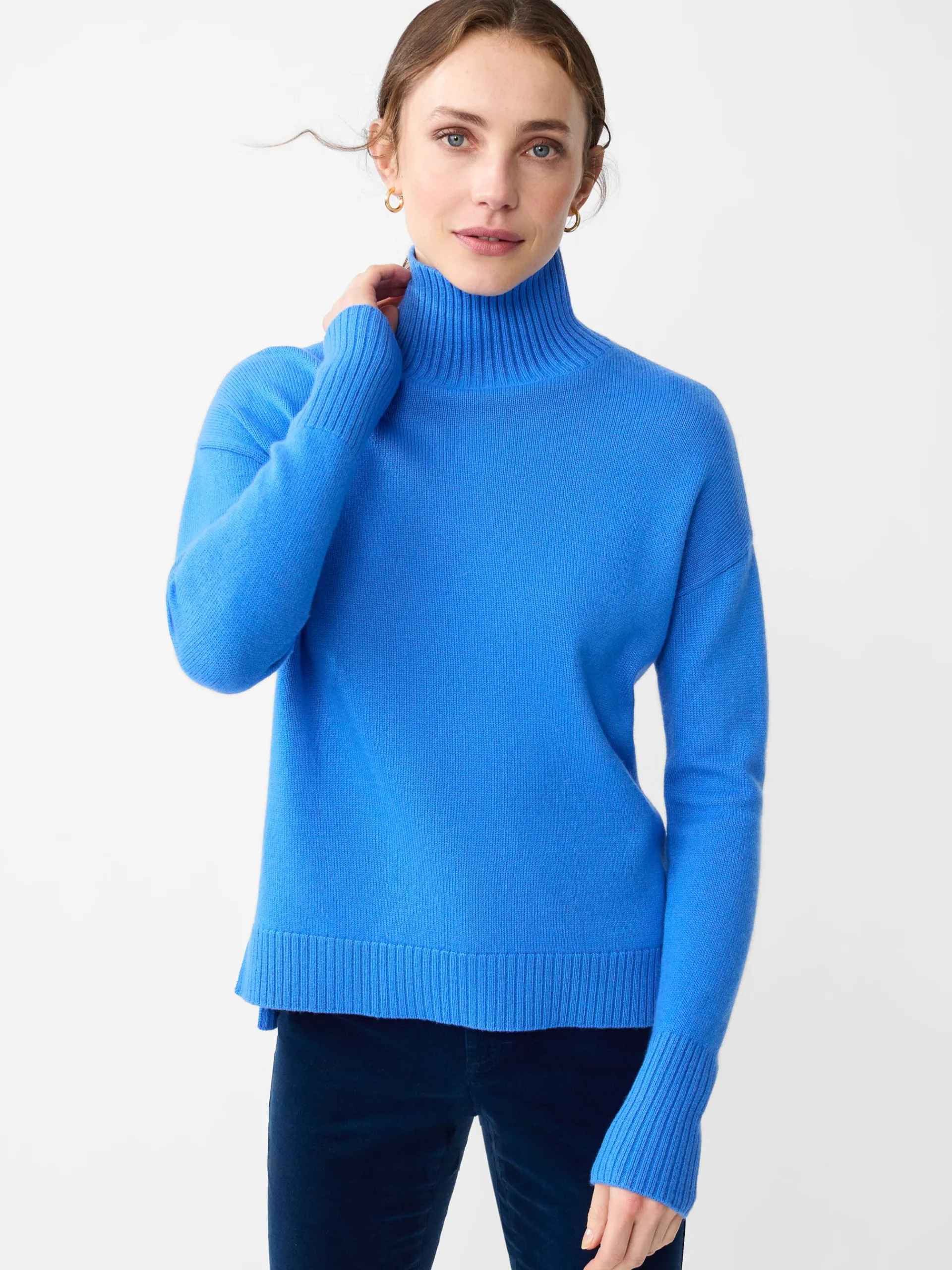 J.McLaughlin Dina Cashmere Turtleneck JMCBlue Store