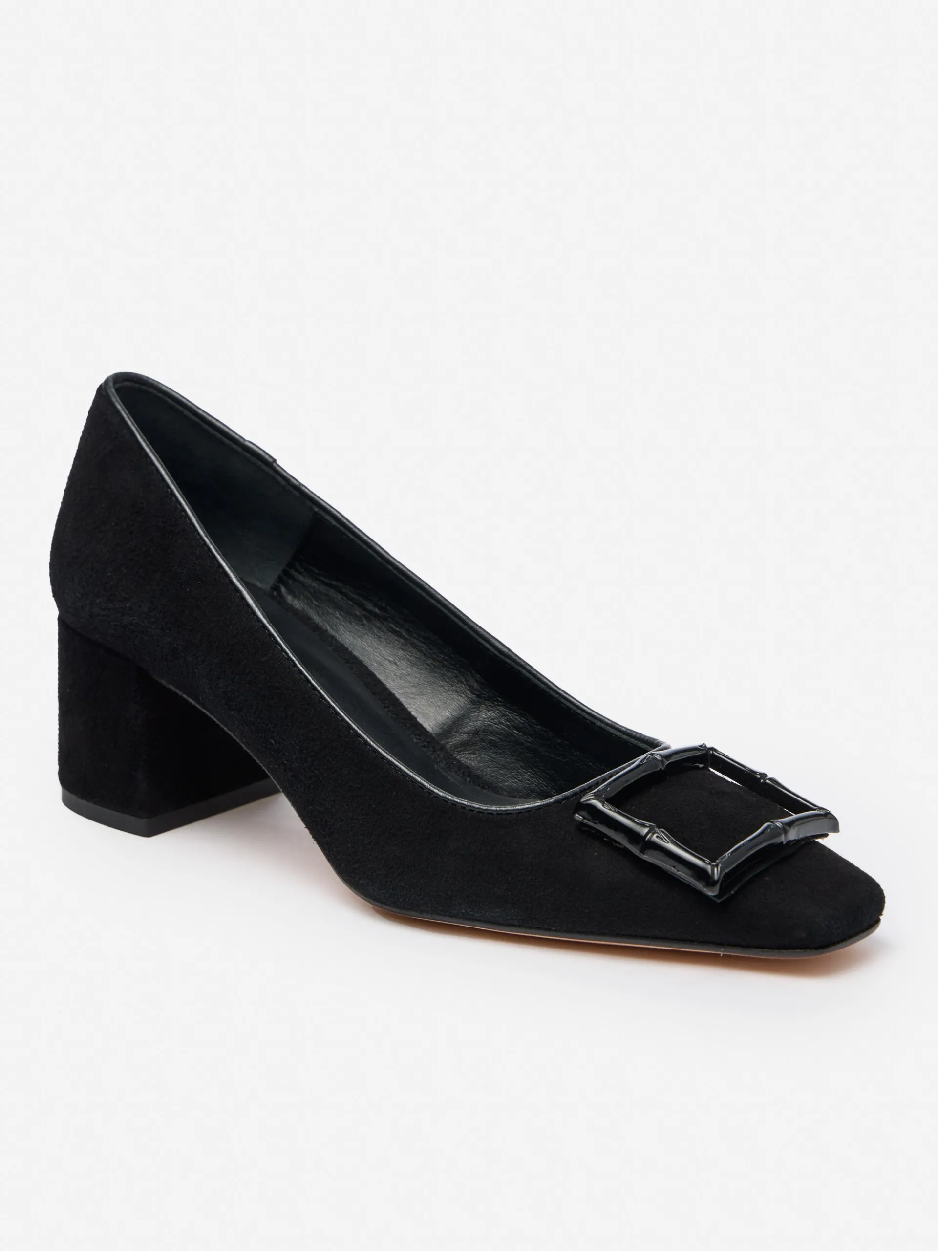 J.McLaughlin Feodora Suede Heels Black Outlet