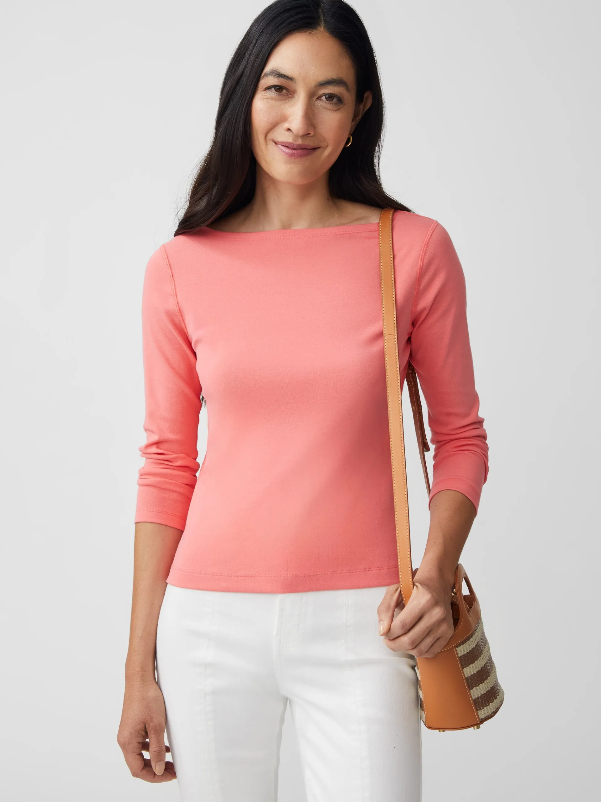 J.McLaughlin Goldie Tee Pink Shop