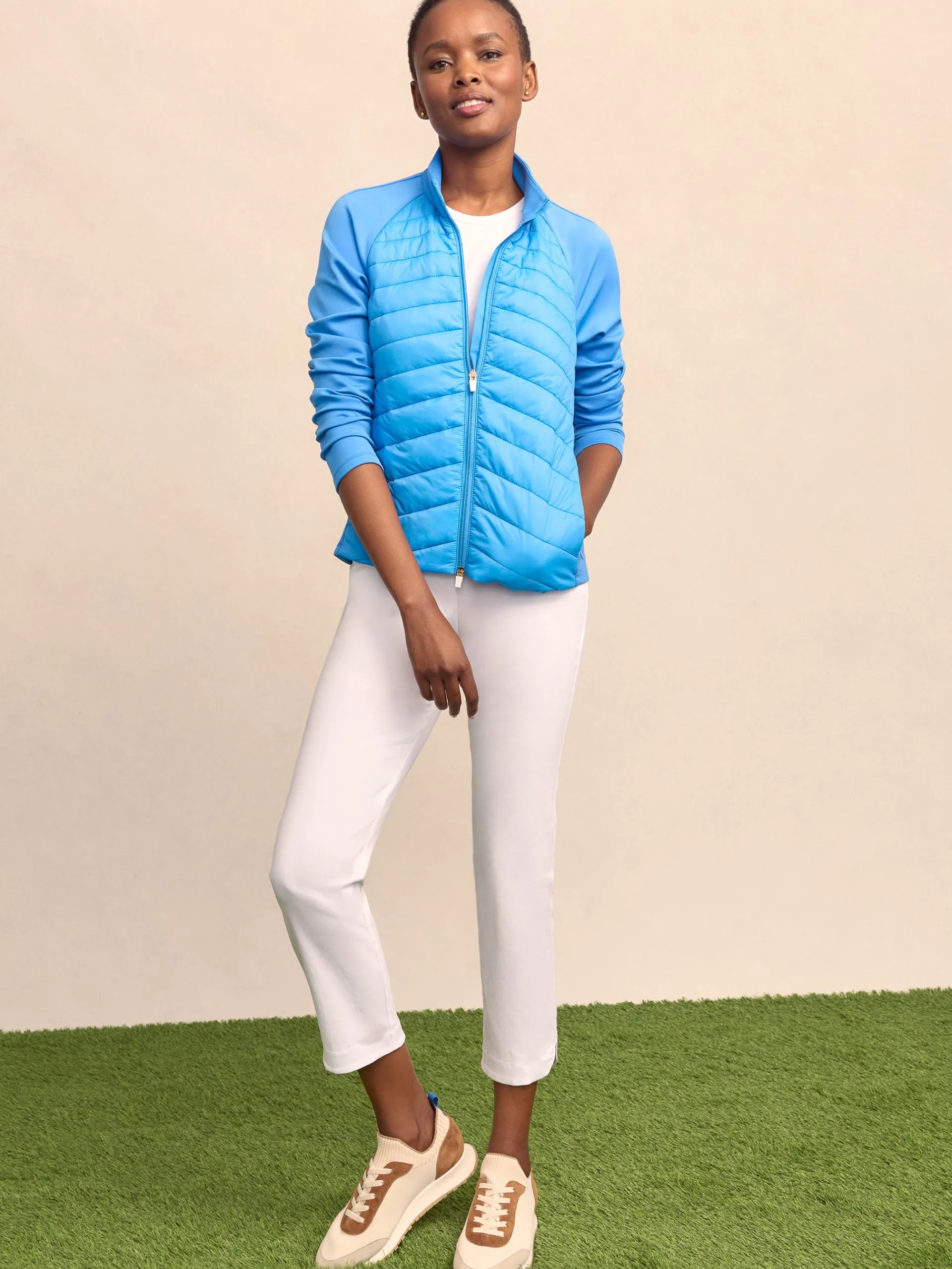 J.McLaughlin Grayer Jacket WaterBlue New