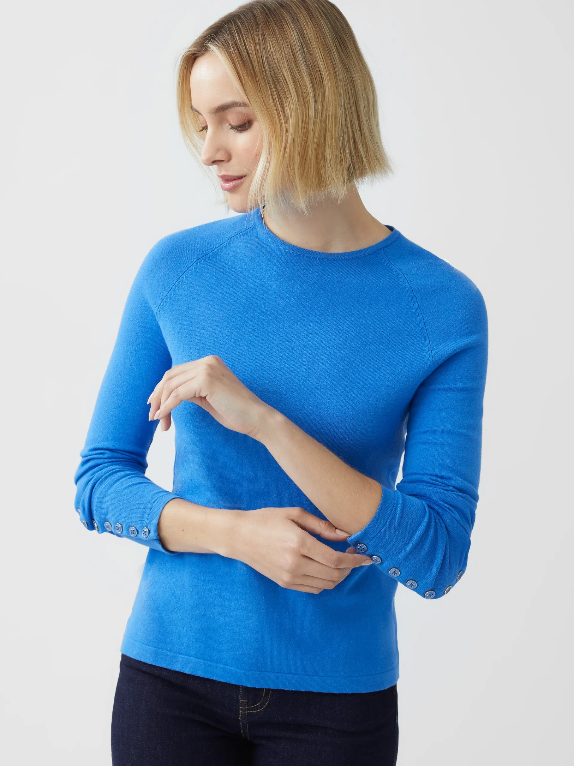 J.McLaughlin Jamey Sweater JMCBlue Cheap