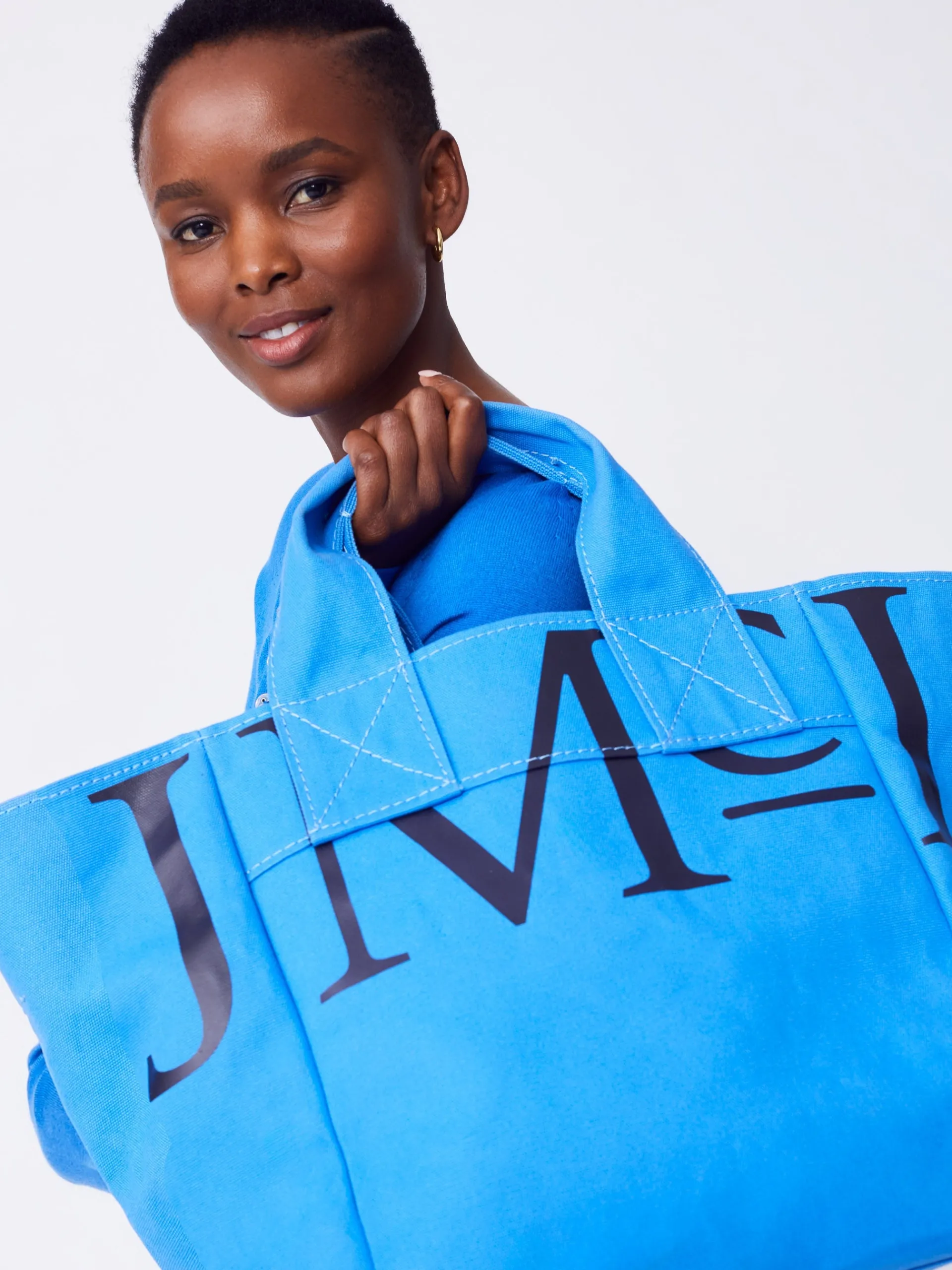 J.McLaughlin Logo Tote Bag JMCBlue Outlet