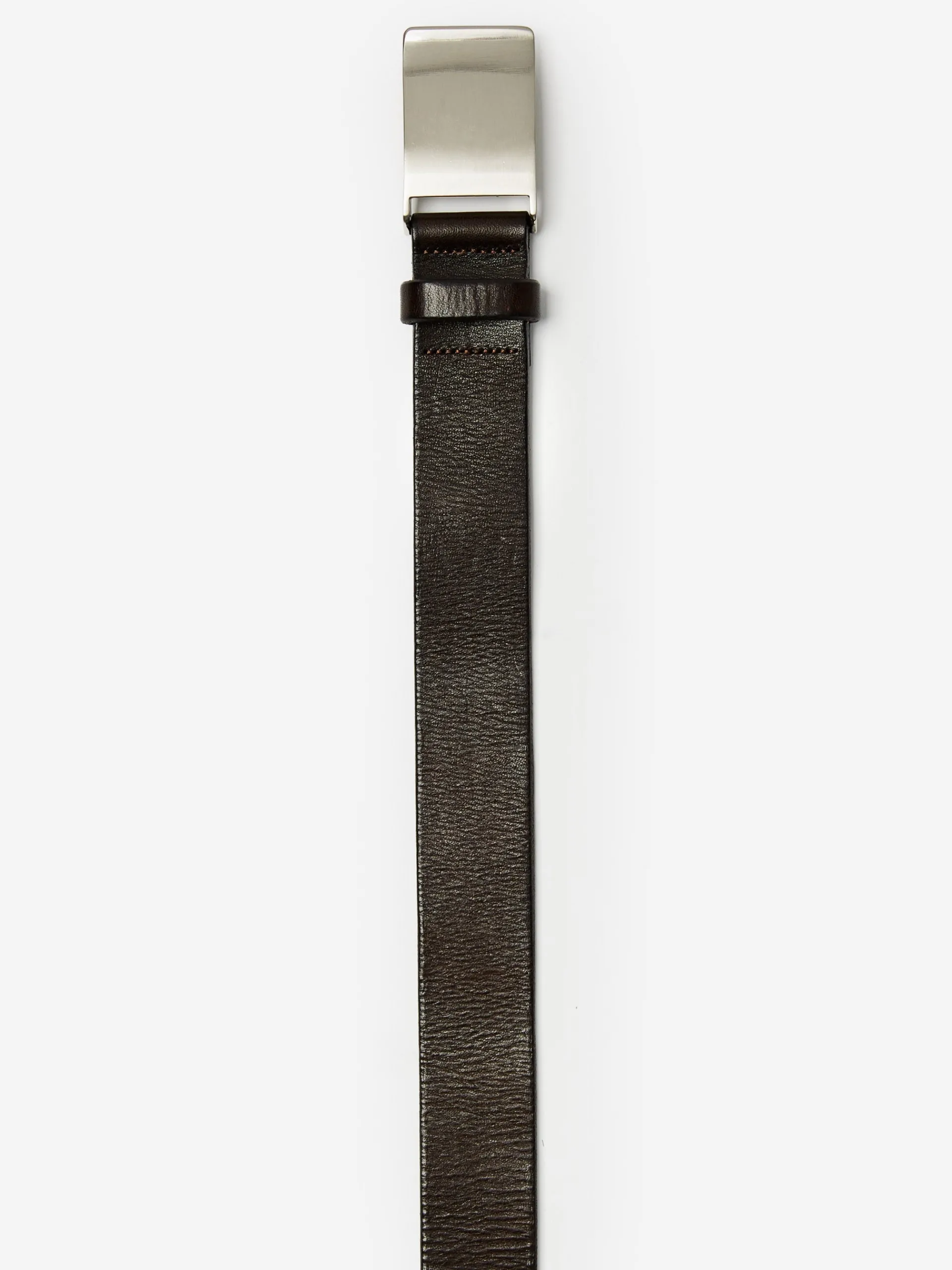 J.McLaughlin Leather Distressed Belt Brown Hot