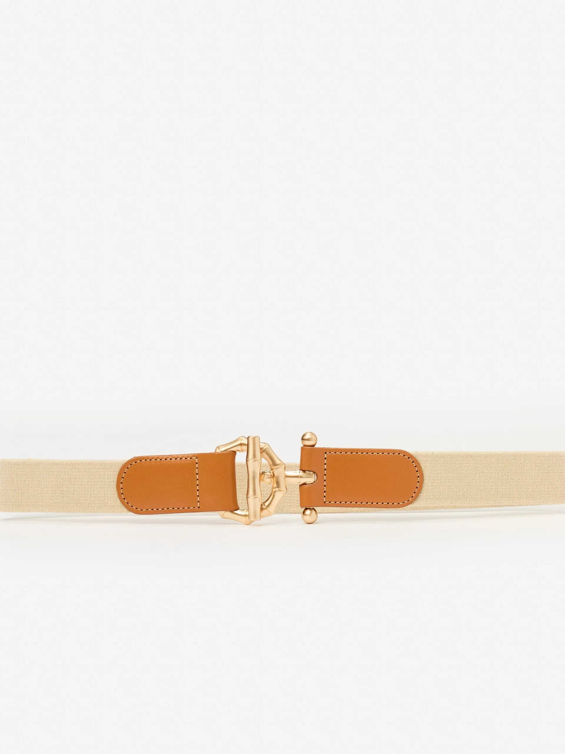 J.McLaughlin Marais Belt Khaki/Vachetta Online