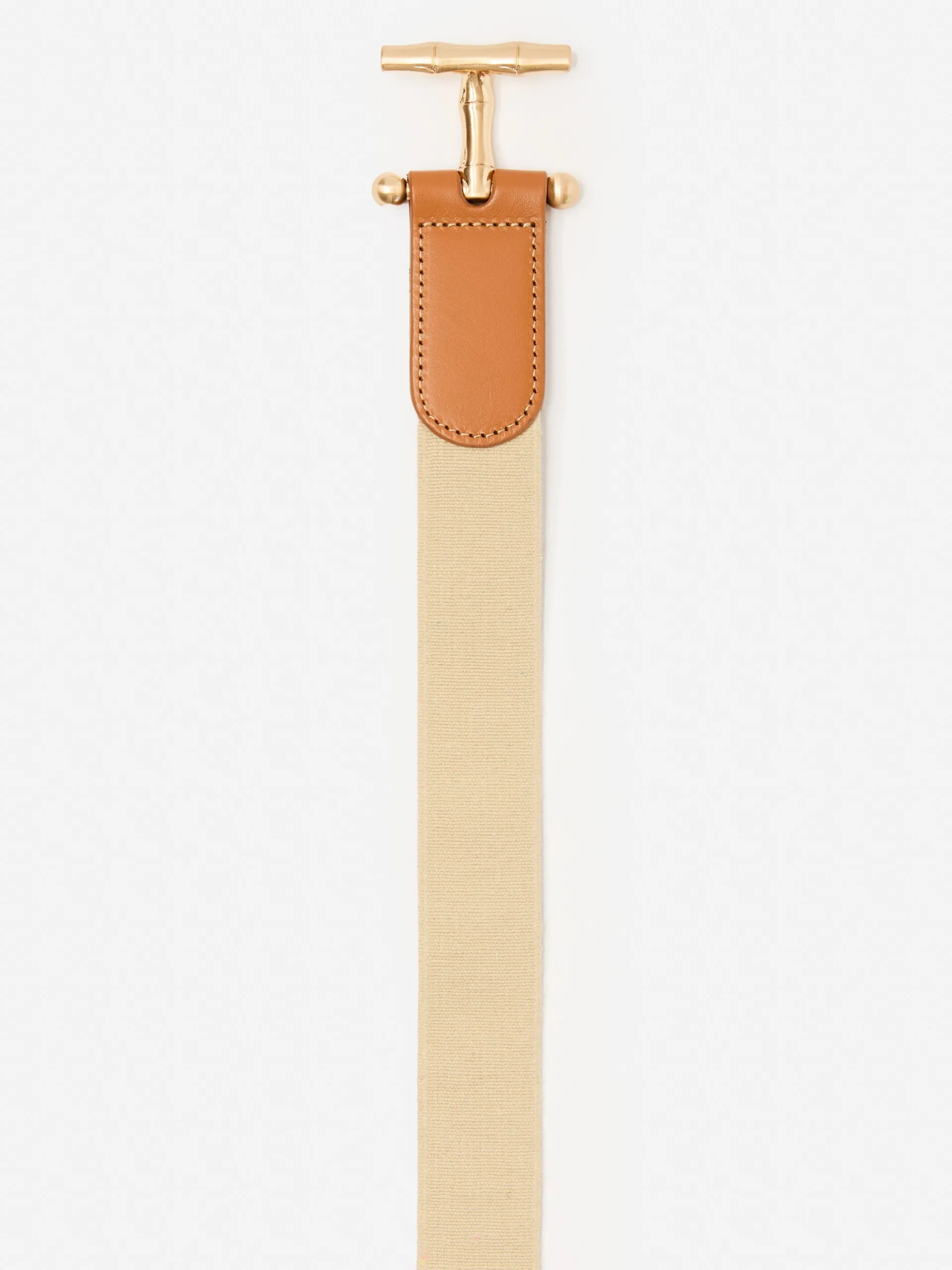 J.McLaughlin Marais Belt Khaki/Vachetta Online