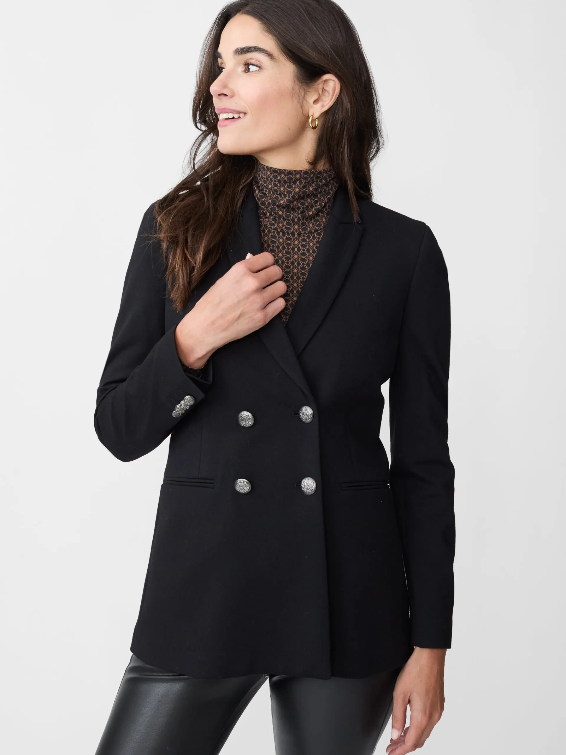 J.McLaughlin Marlowe Blazer Black Sale