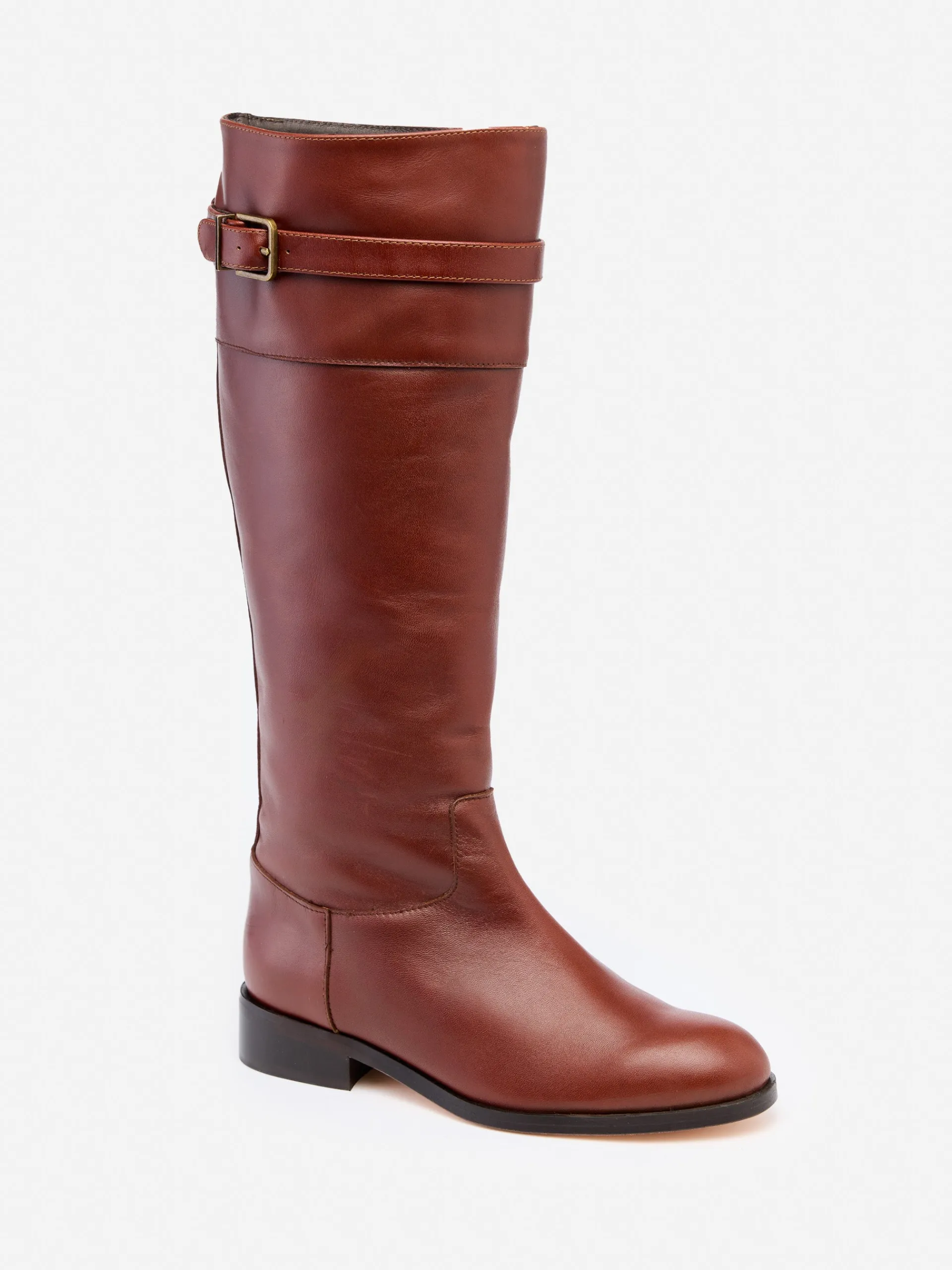 J.McLaughlin Millbrook Leather Boots Brown Clearance