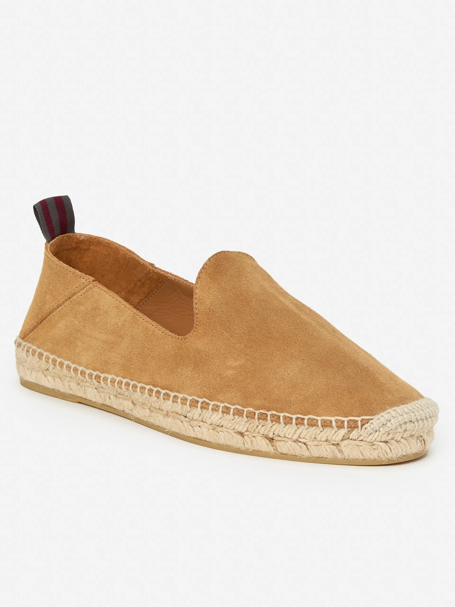 J.McLaughlin Rafe Suede Espadrilles Caramel Fashion