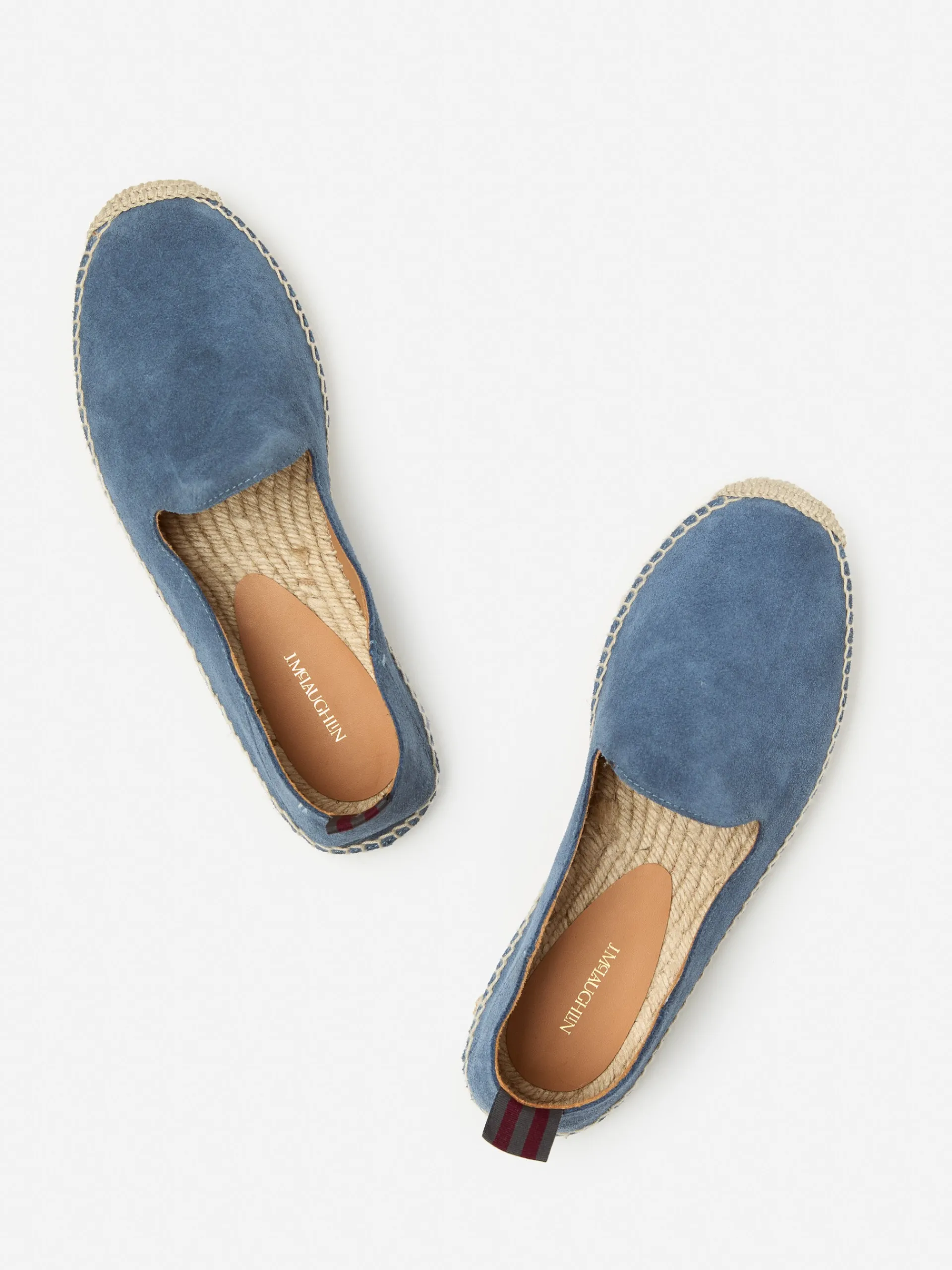 J.McLaughlin Rafe Suede Espadrilles Denim Store