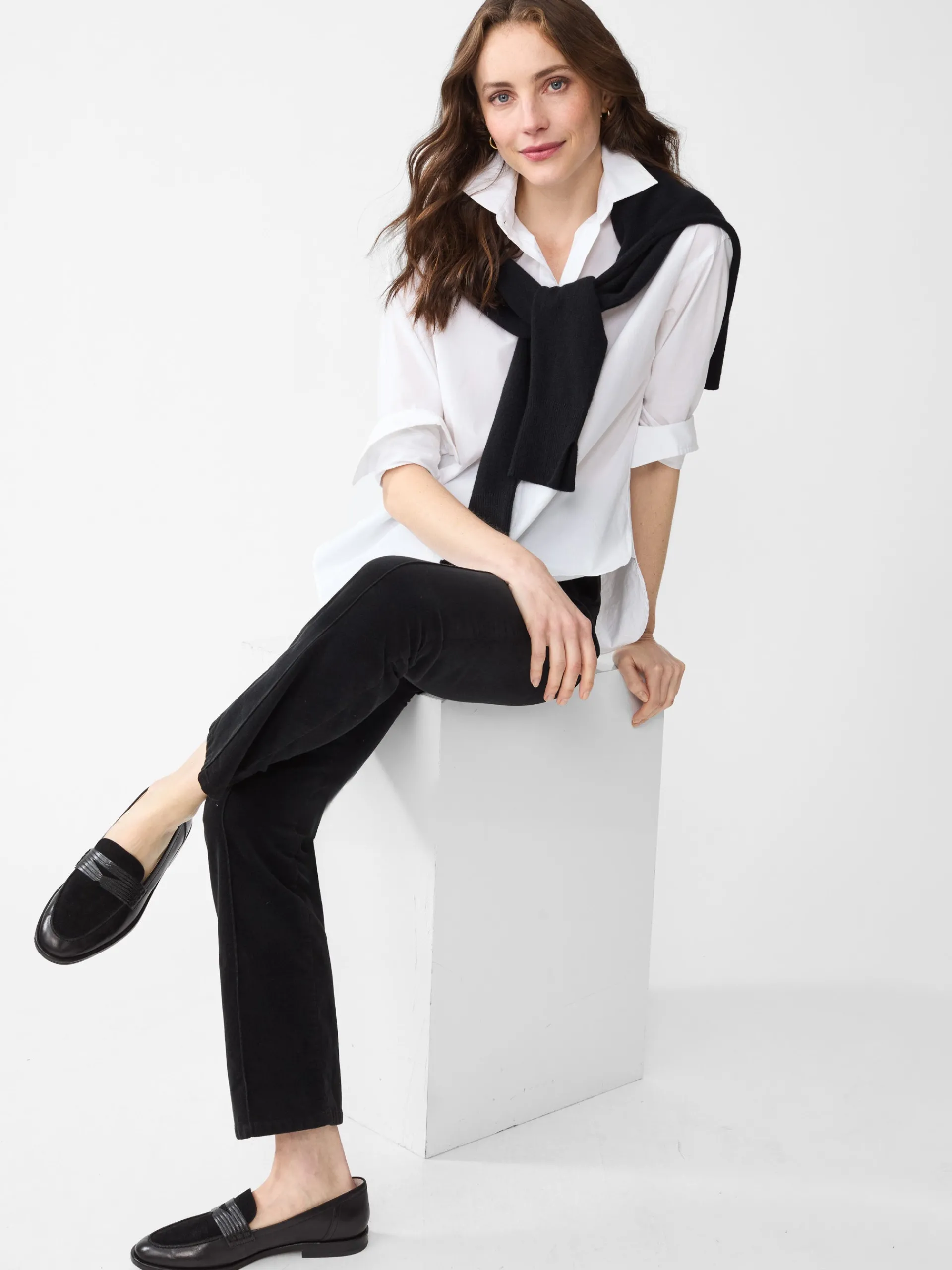 J.McLaughlin Rylie Velvet Jeans Black Best Sale