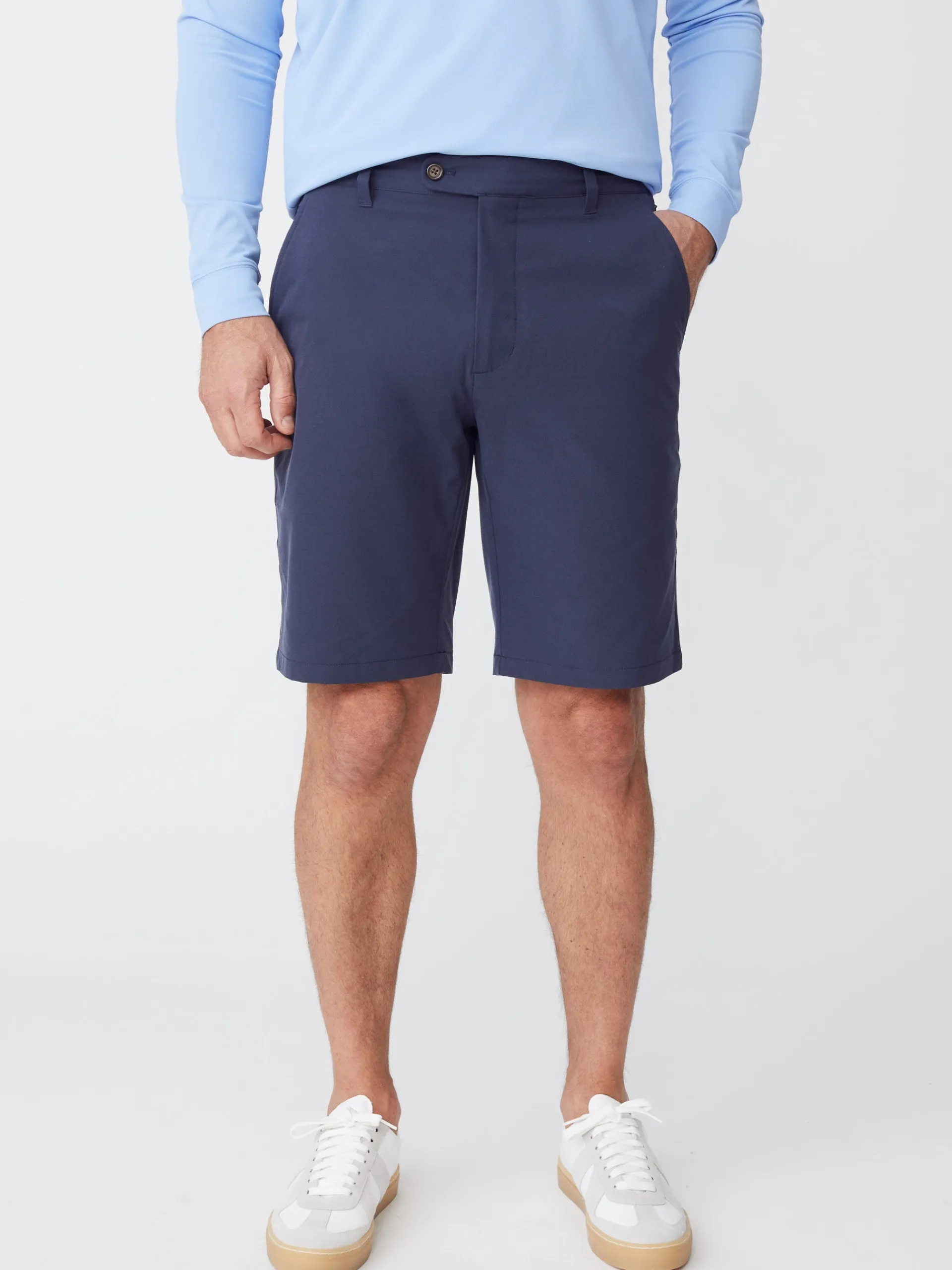 J.McLaughlin Silas 10" Performance Shorts Navy Best