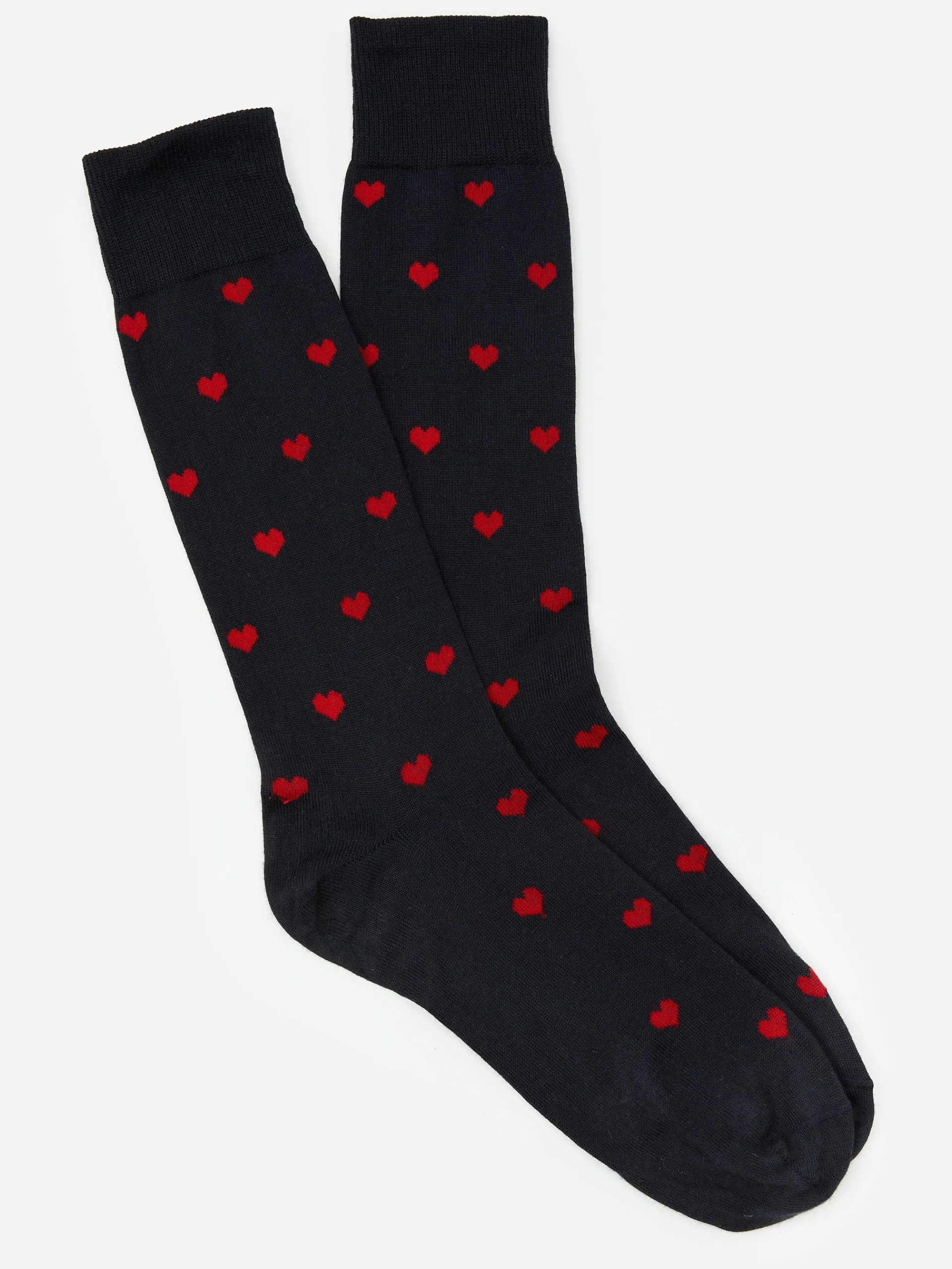 J.McLaughlin Socks in Heart Navy/Red Flash Sale