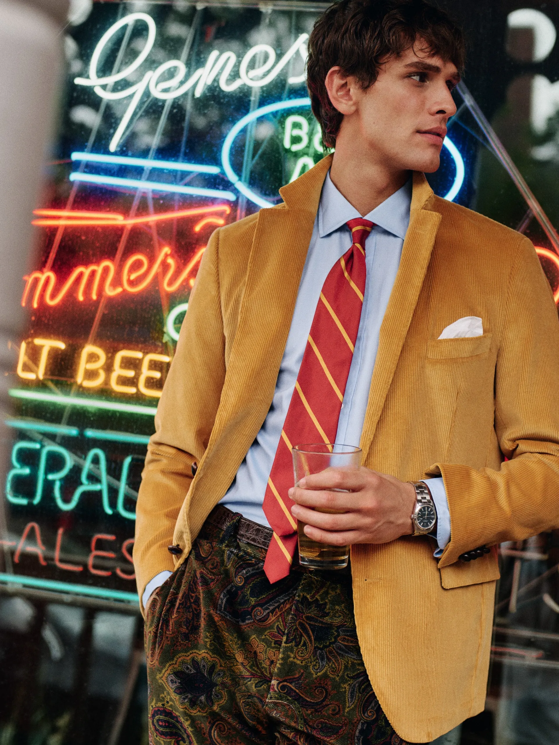 J.McLaughlin Suffolk Corduroy Sport Coat Corn Online