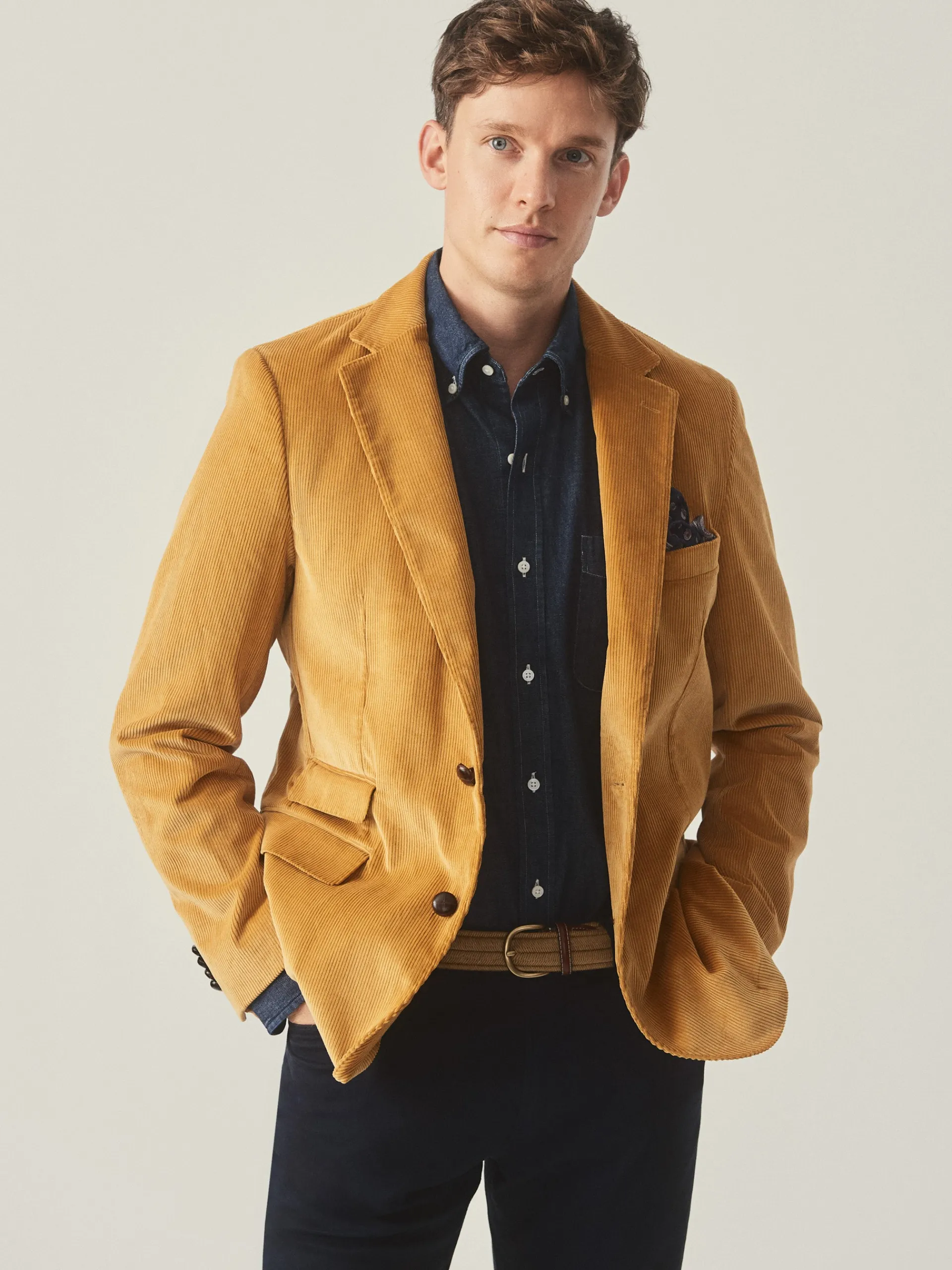 J.McLaughlin Suffolk Corduroy Sport Coat Corn Online