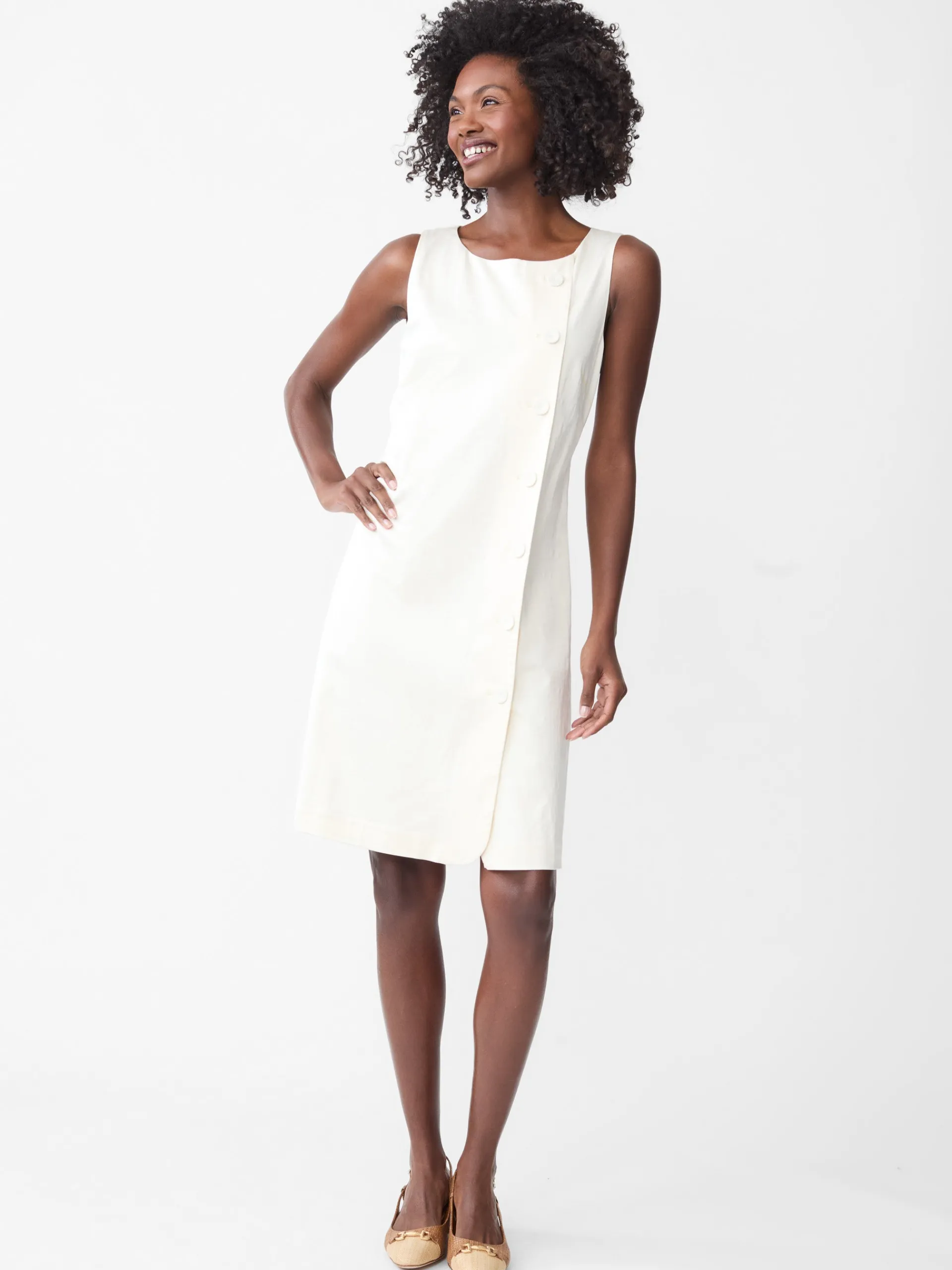 J.McLaughlin Terra Dress Cream Shop