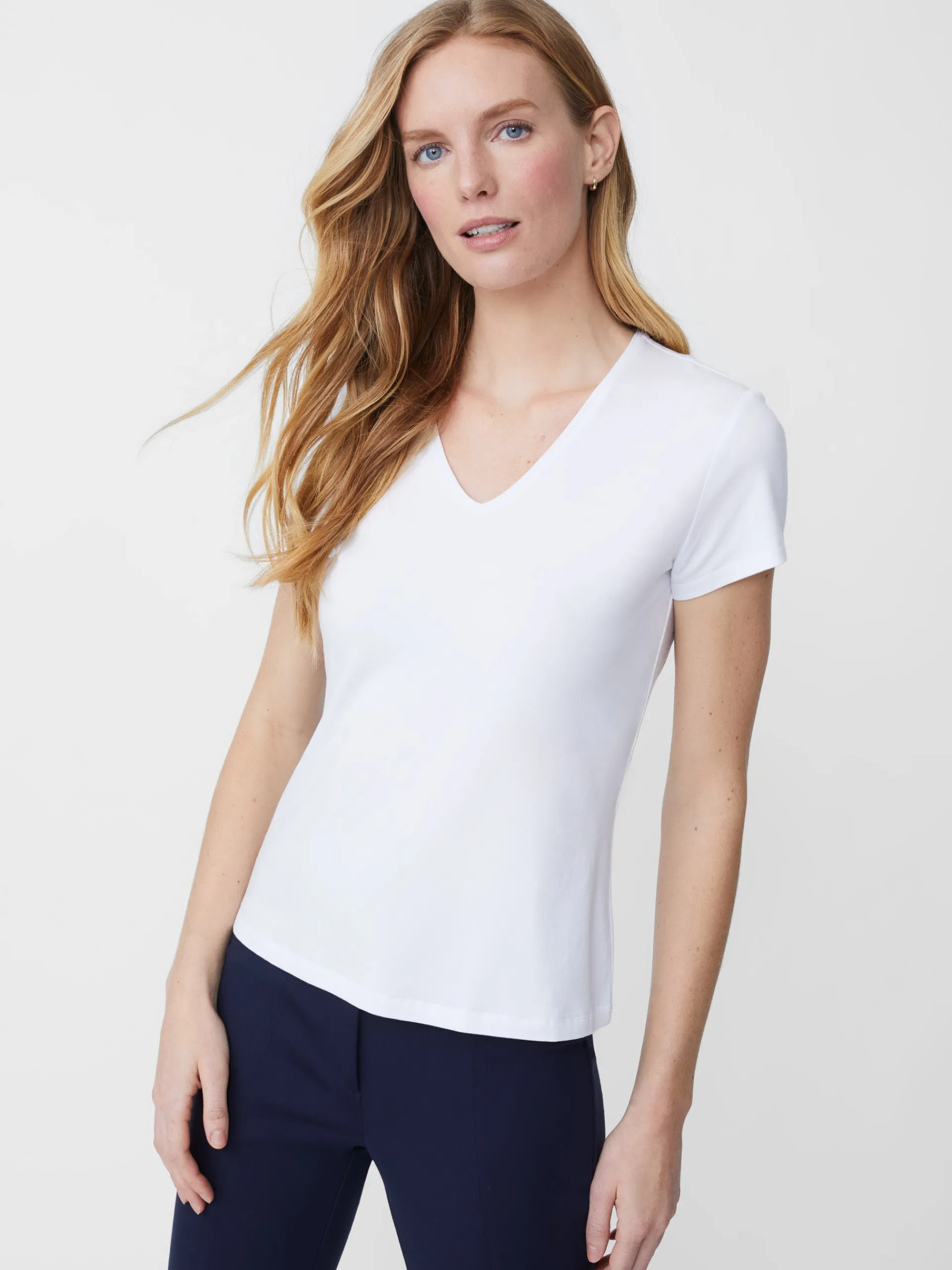 J.McLaughlin Terrine Tee White Clearance