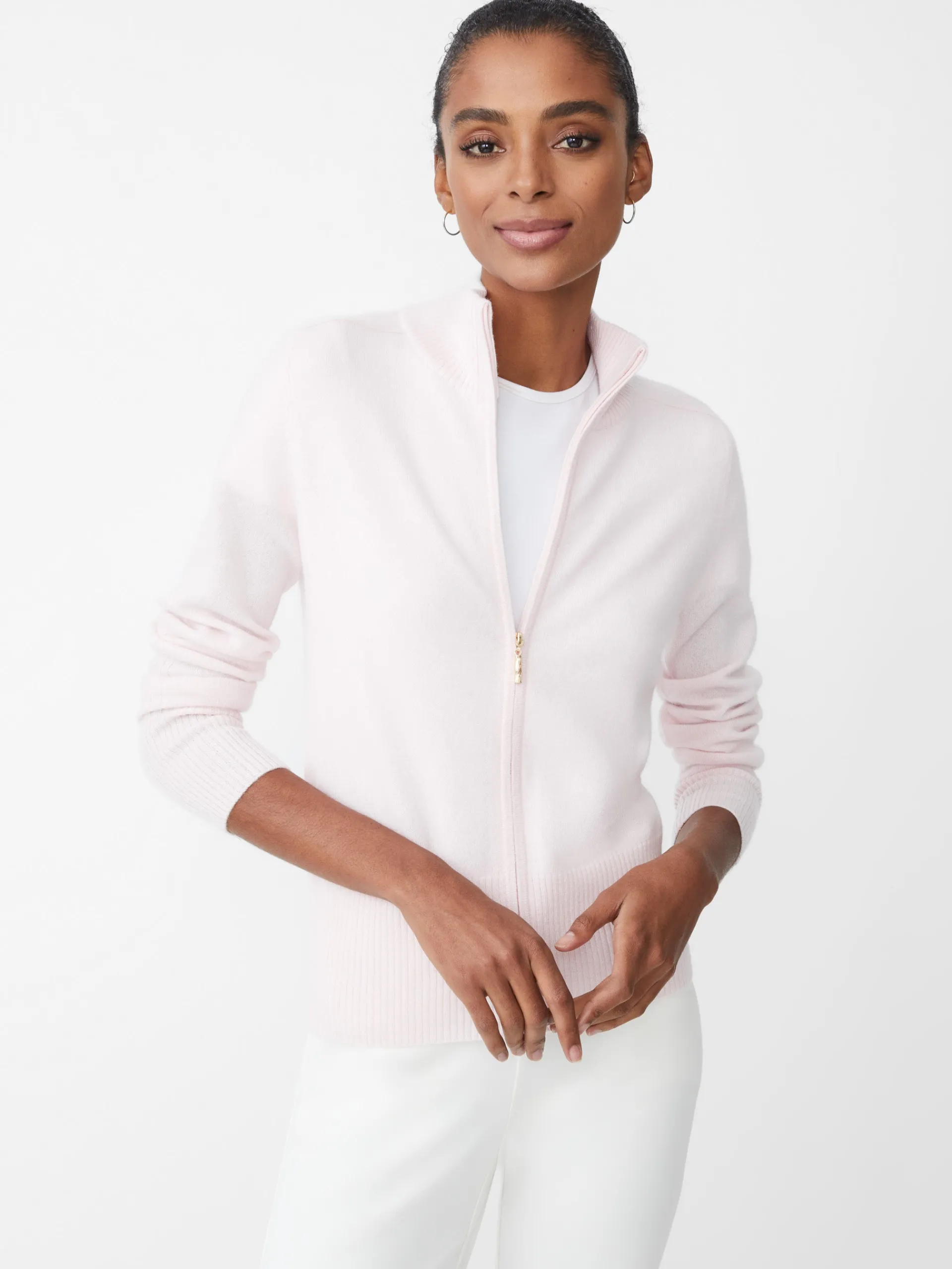 J.McLaughlin Tilda Cashmere Sweater IcyPink Best Sale