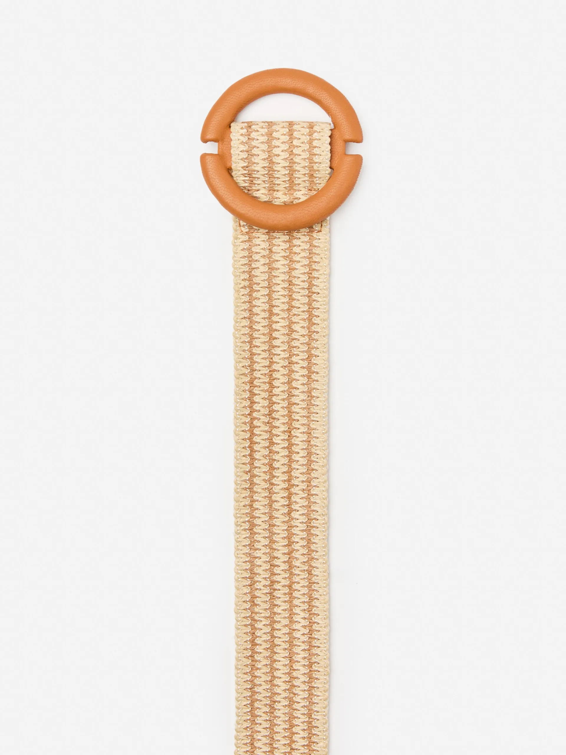 J.McLaughlin Totto Belt in Stripe Vachetta Cheap
