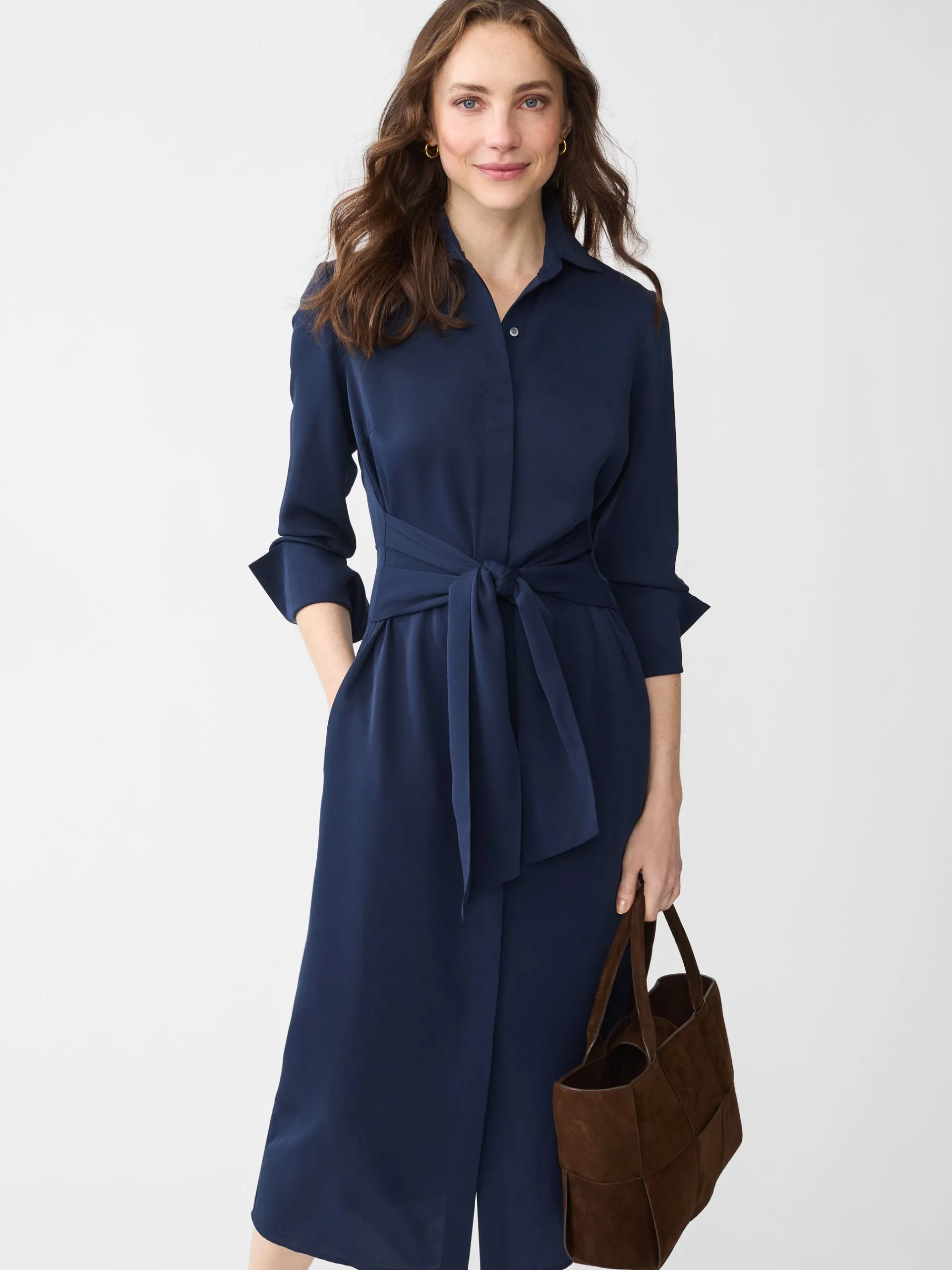 J.McLaughlin Valera Dress Navy Cheap
